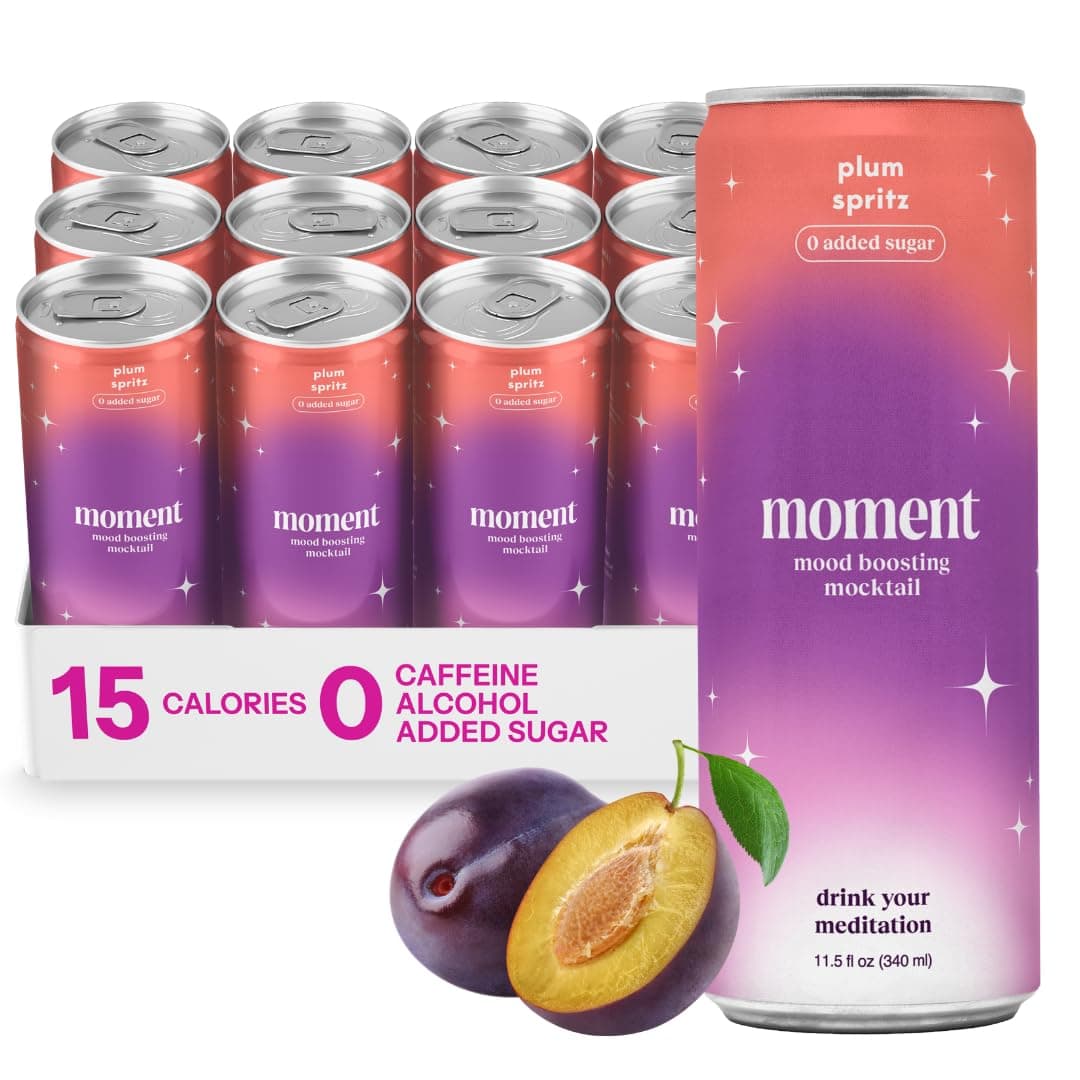 Drink Your Meditation Plum Ginseng Sparkling (12 Pack)