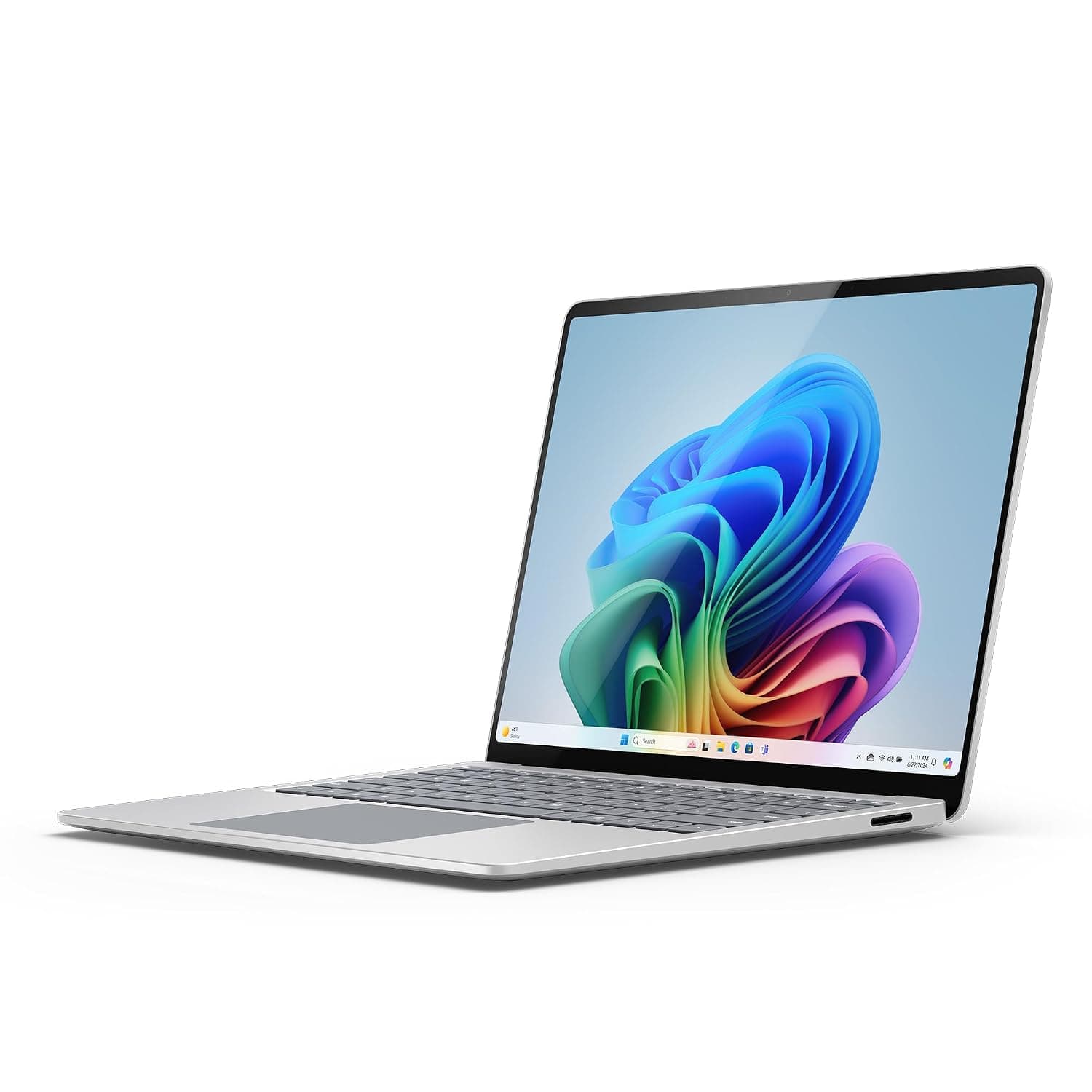 Microsoft Surface Laptop 7 Copilot+ PC Qualcomm Snapdragon X1E-80-100 35cm (13.8") Touchscreen 16GB LPDDR5x-SDRAM 512GB SSD Wi-Fi 7 (802.11be) Windows 11 Home Platinum (ZGP-0005)