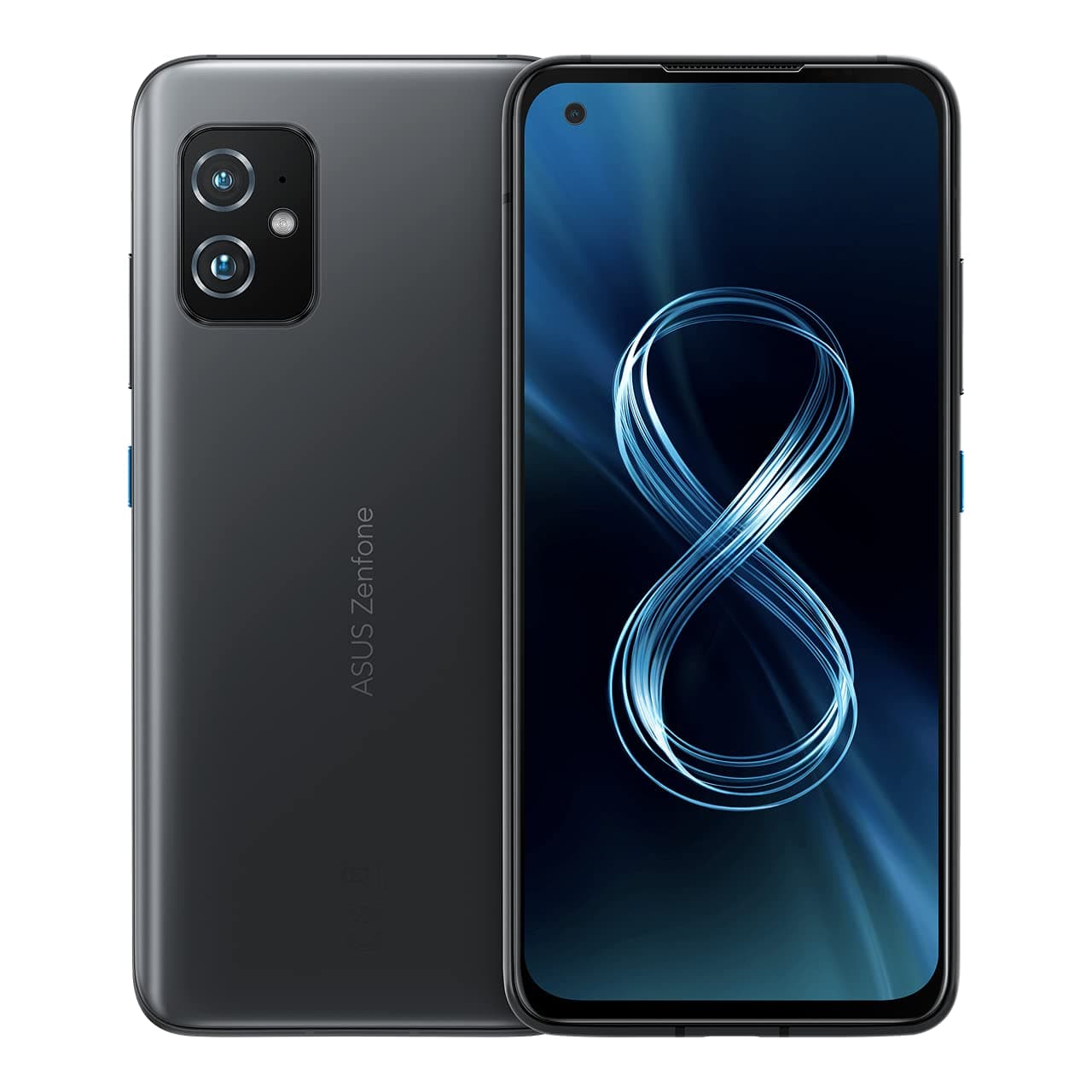 Asus Zenfone 8 5G Dual ZS590KS 256GB 16GB RAM Factory Unlocked (GSM Only | No CDMA - not Compatible with Verizon/Sprint) International Version - Black