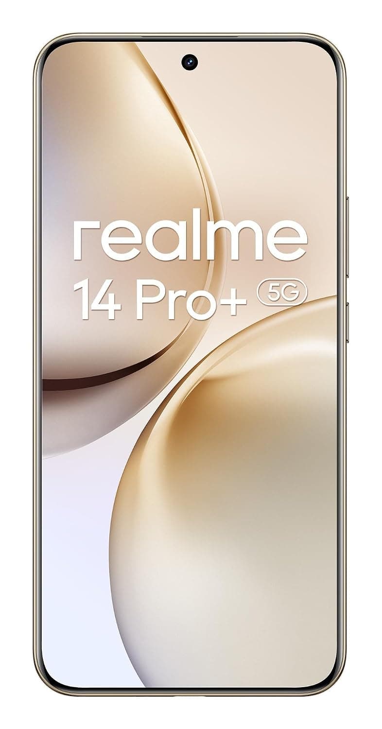 Realme 14 Pro+ Dual-SIM 512GB ROM + 12GB RAM (GSM Only | No CDMA) Factory Unlocked 5G Smartphone (Pearl White) - International Version