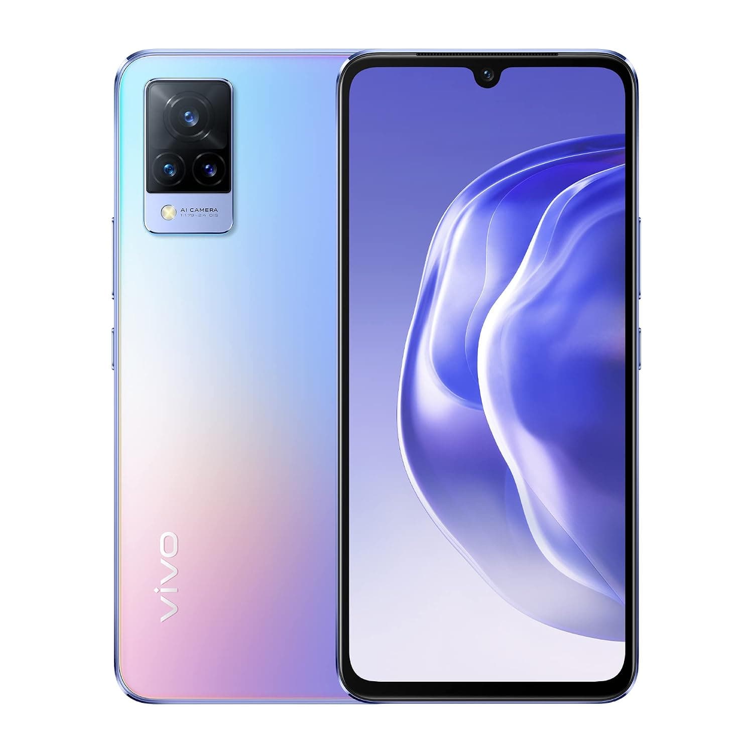 Vivo V21 5G Dual Sim 128GB 8GB Ram, Sunset Dazzle With Gift Box