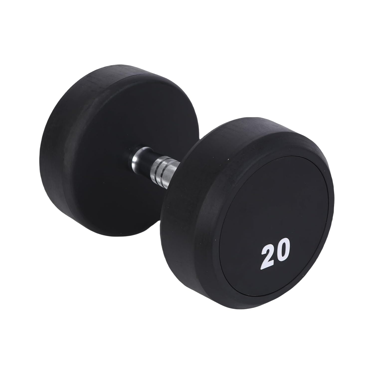 Endless Fixed Rubber Coated Bouncy Dumbbell |Material: Iron and Rubber | Perfect for Bodybuilding, Fitness, Weight Lifting and Training at Home or Gym | For Men and Women