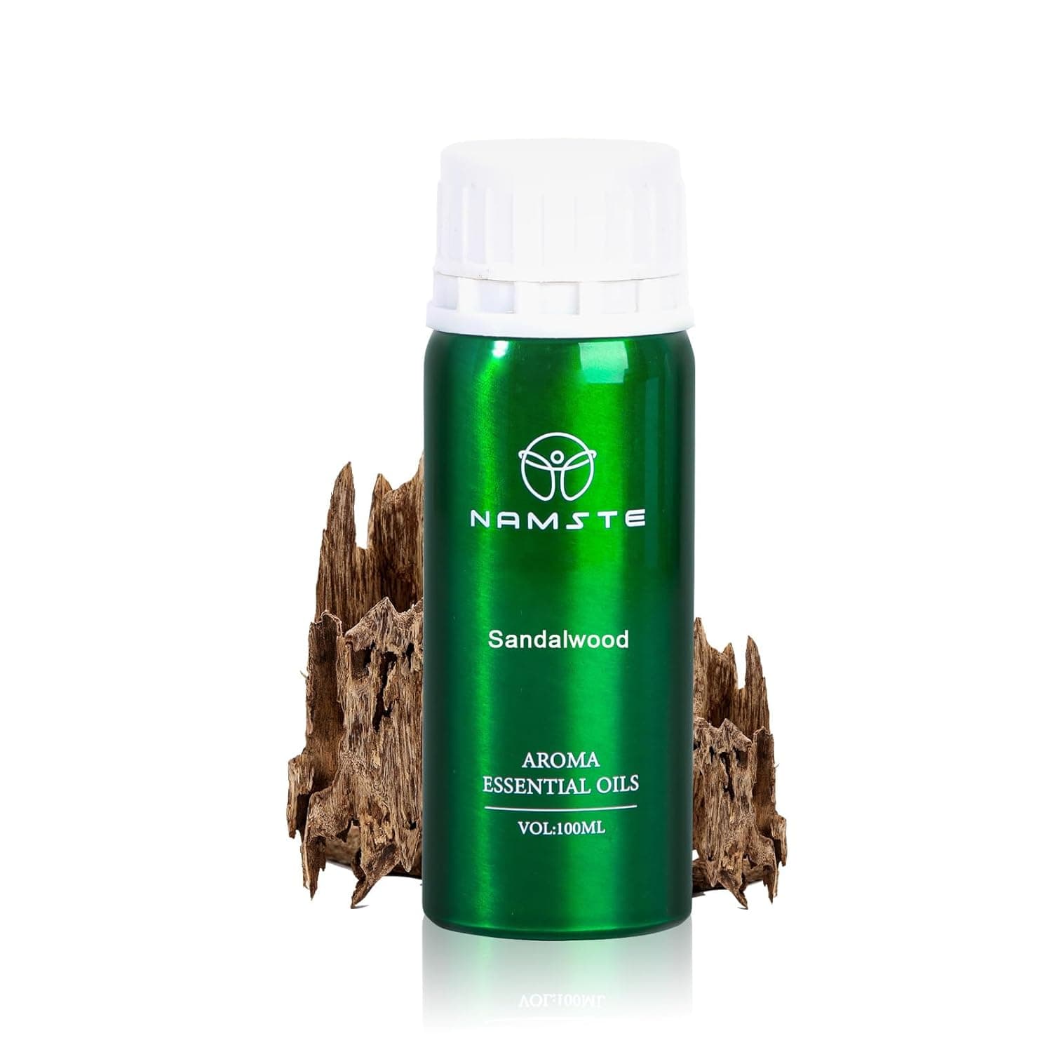 NAMSTE 3.38 Fl. Oz Sandalwood Aroma Essential Oil - 100% Pure And Natural Essential Oils for Diffusers | Aromatherapy Oil for Mood Lifting