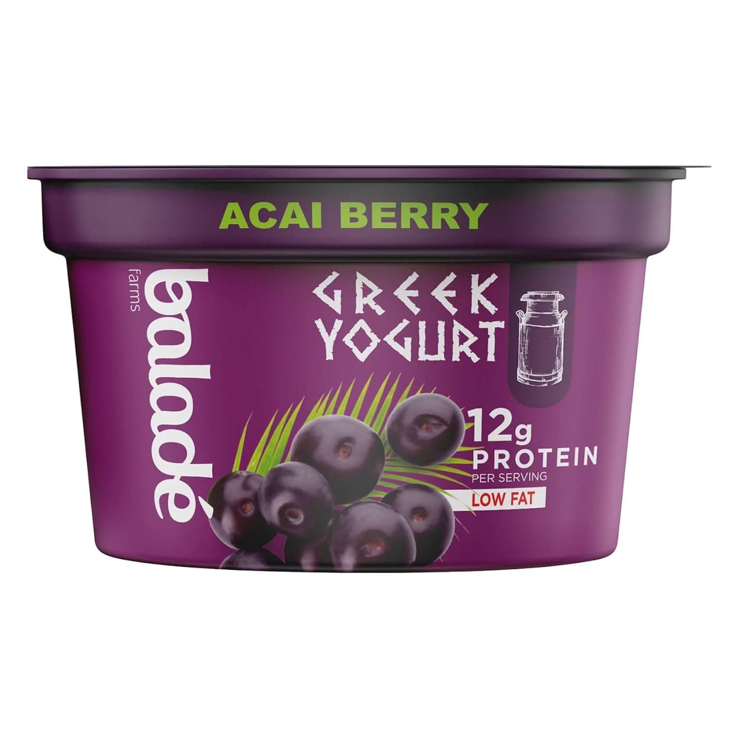 Balade Acai Berry Low Fat Protein Greek Yoghurt 180 g