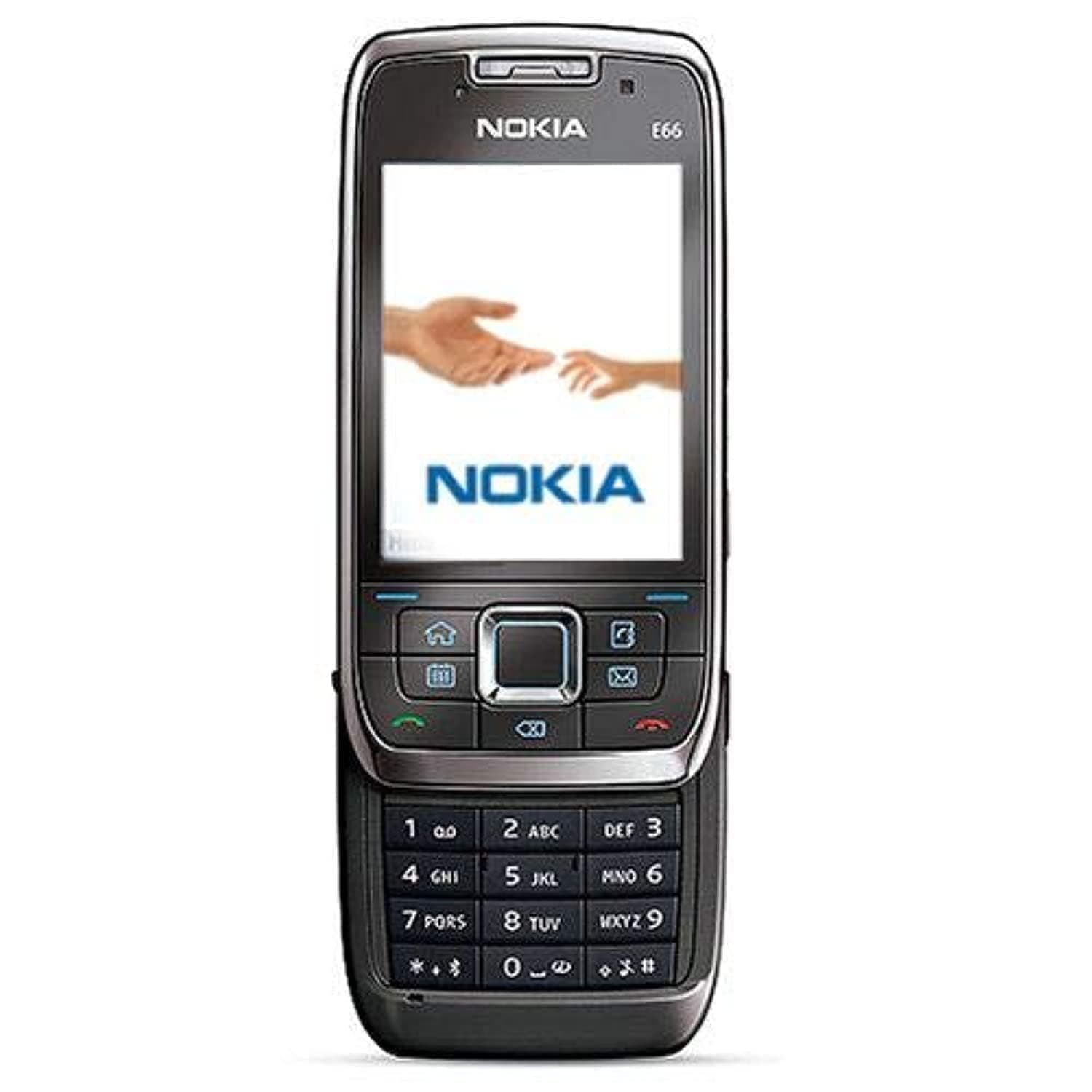 Nokia E66, 3G, Wi-Fi, Black (English)