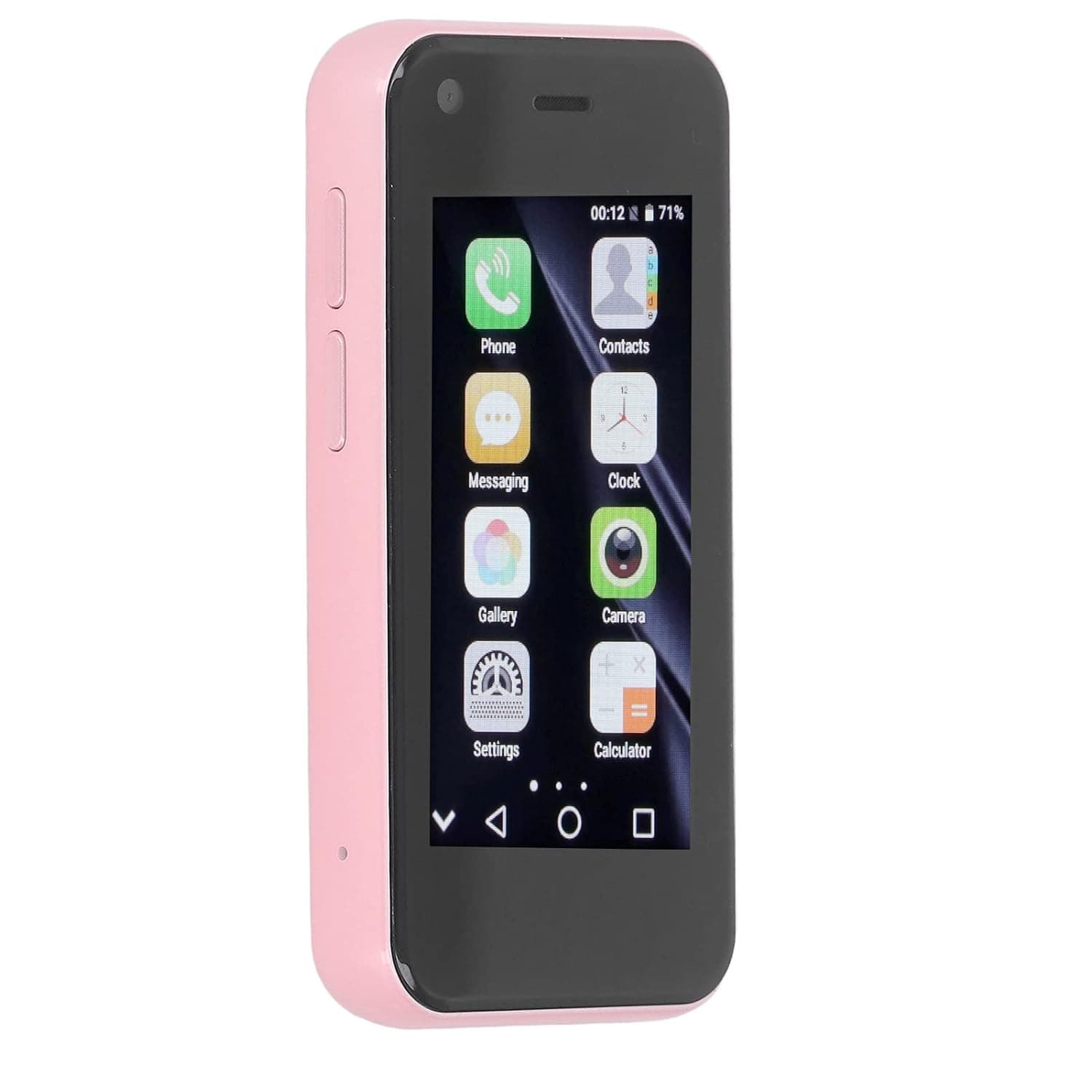 Small Cell Phone, 2.5 Inch Screen Mini Smartphone for Communication (Color : Green)