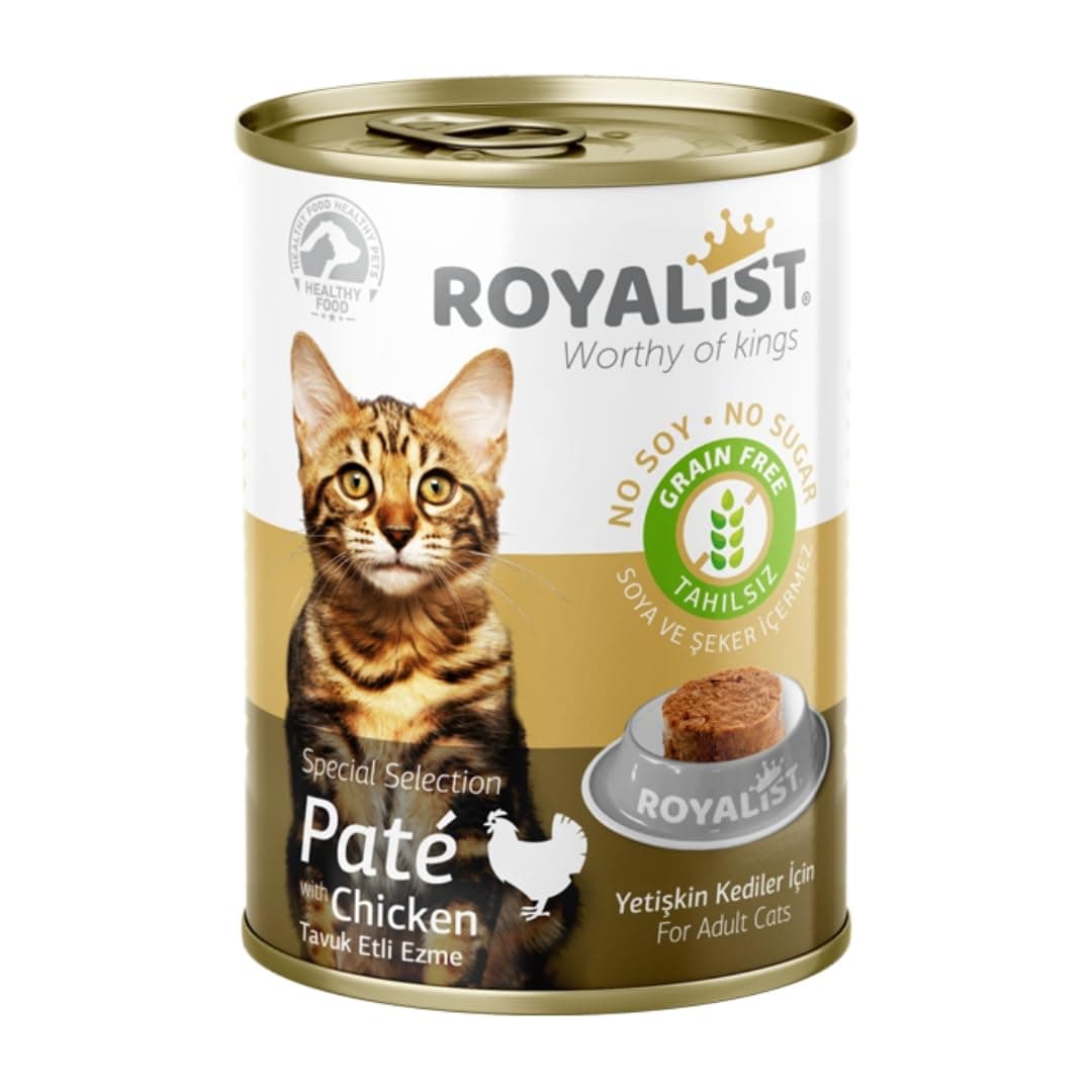 Royalist Adult Cat Paté with Chicken 400g