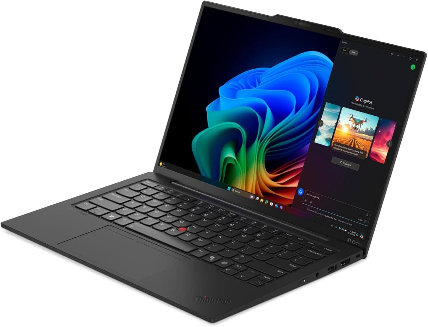 Lenovo Gen 13 ThinkPad X1 Carbon Aura Edition Laptop with Intel Core Ultra 7 258V Processor, 14" 2.8K OLED Non-Touch 120Hz Display, Wi-Fi 7, 32GB RAM, 2TB SSD Gen 5, FHD RGB/IR Cam, Win 11 Pro