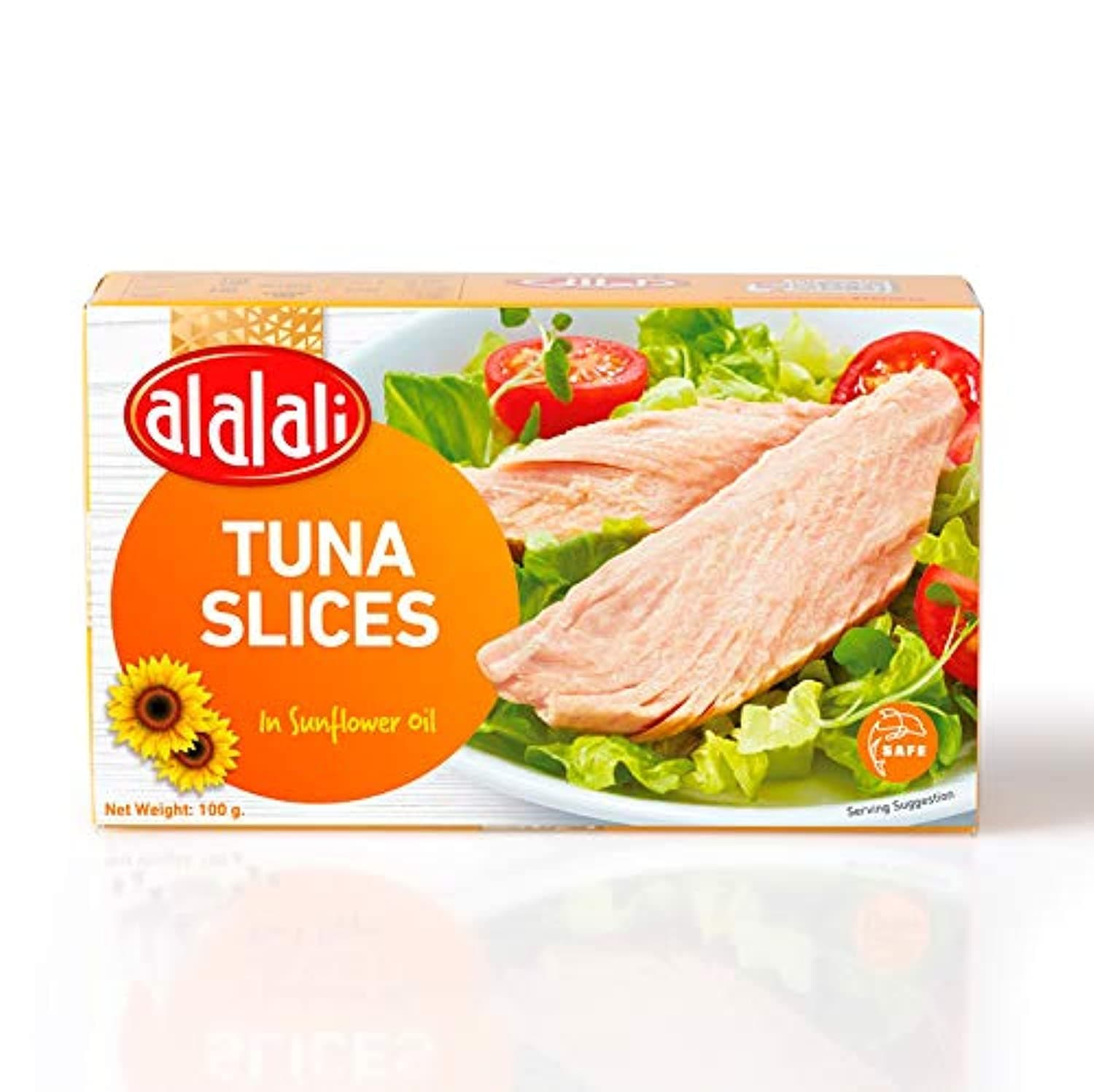 Al Alali Tuna Slices Regular in Sunflower Oil, 100g - Pack of 1