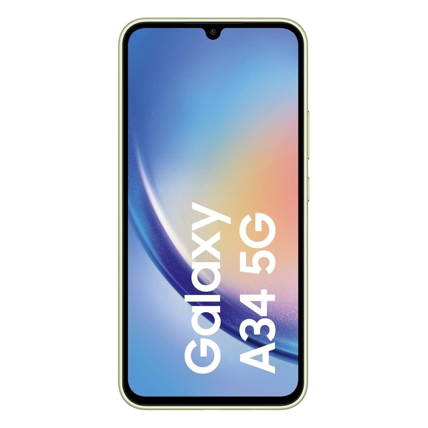 SAMSUNG Galaxy A34 5G + 4G LTE 256GB + 8GB Unlocked Worldwide 6.6 120Hz 48MP Triple Camera Awesome Lime SM-A346M/DSN