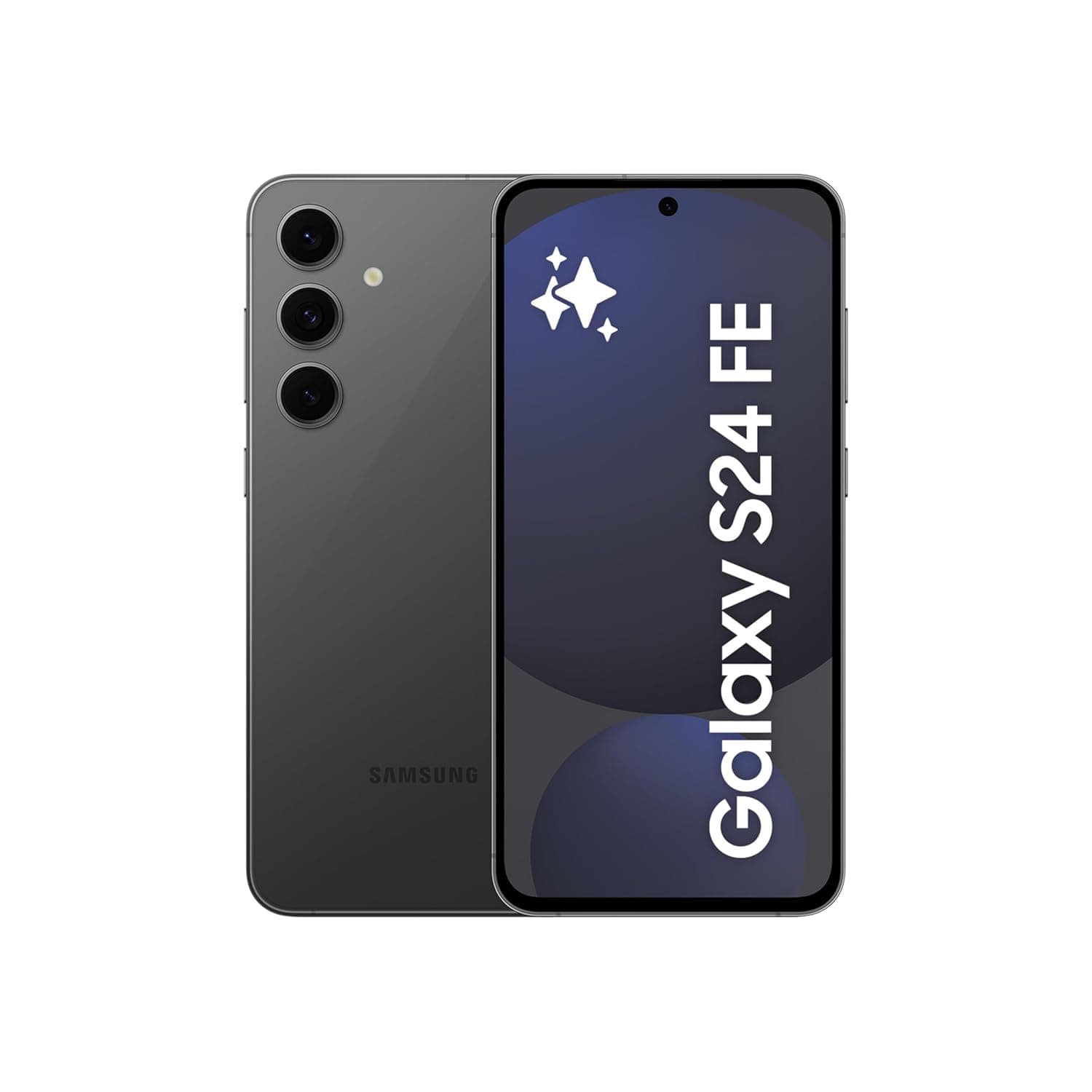 Samsung Galaxy S24 FE, AI Phone, Android Smartphone, 8GB RAM, 128GB Storage, 50MP Camera, Long Battery Life, Large Screen, Graphite (UAE Version)