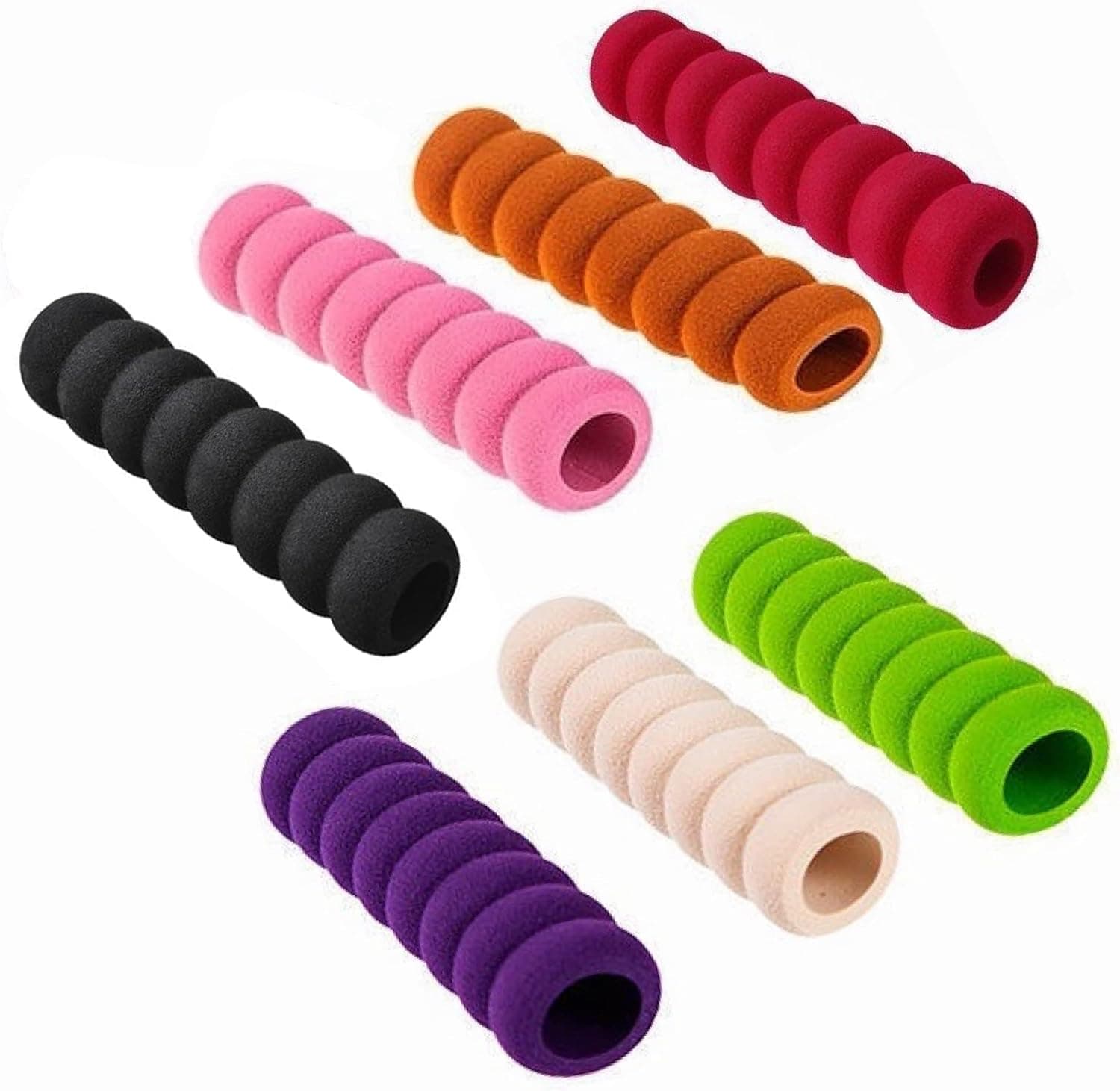 Soft Foam Door Handle Covers (7-Pack) - Winter Anti-Freeze Hand Protection, Child Safety Bumper, Anti-Static Knob Grip, Heat Resistant