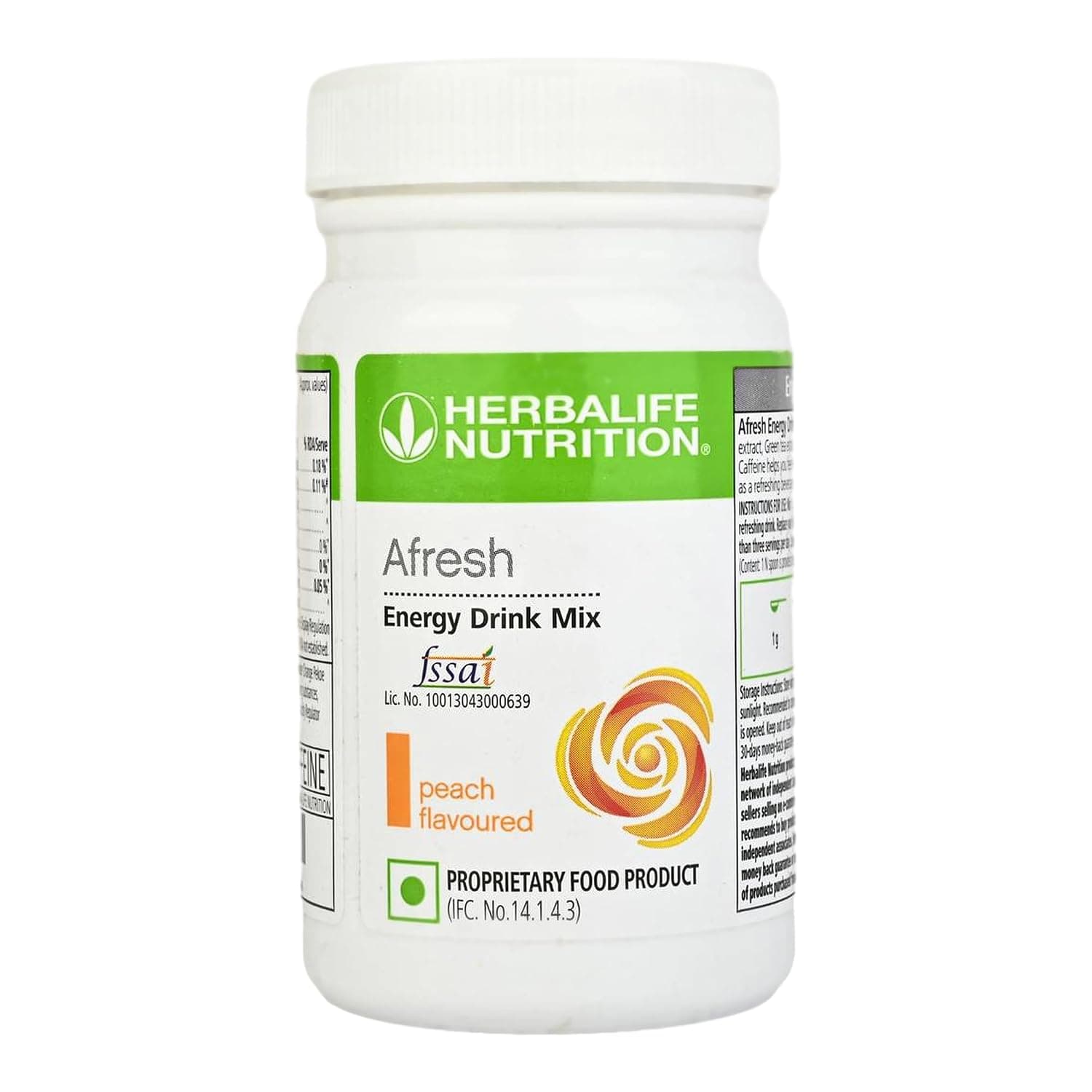 Herbalife Afresh Mix Energy Drink 50g (Peach)