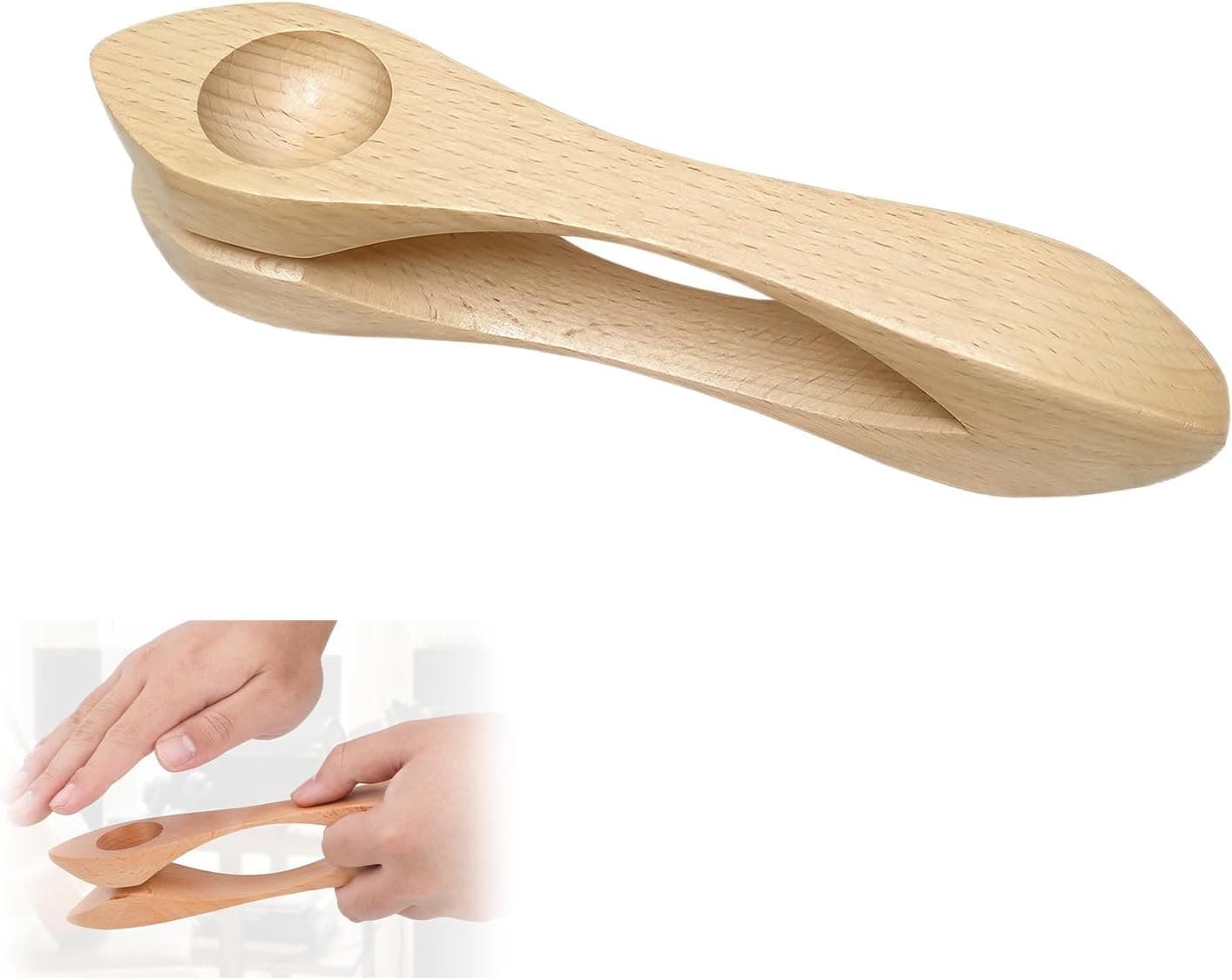 Musical Spoons Percussion Instrument, Folk Hand Percussion Spoons for Adults & Kids, Traditional Rhythm Sticks, Clacking Musical Spoon for Beginners, Band Practice, Campfire Songs(21cm)