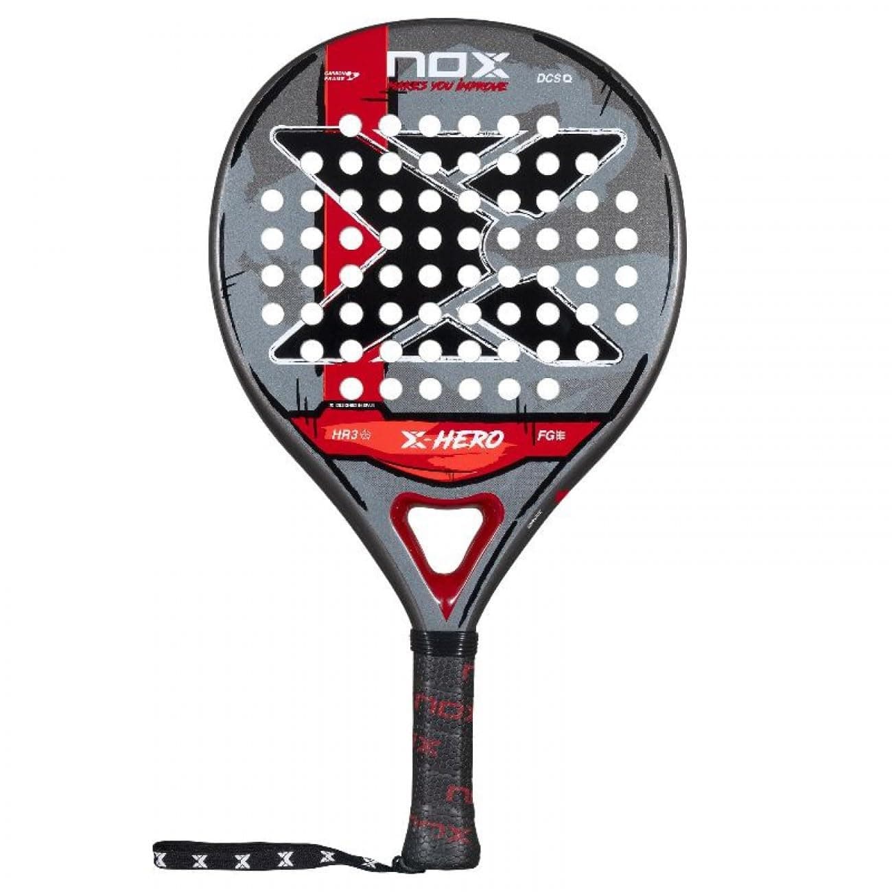 Nox X-Hero Padel Racket, Red