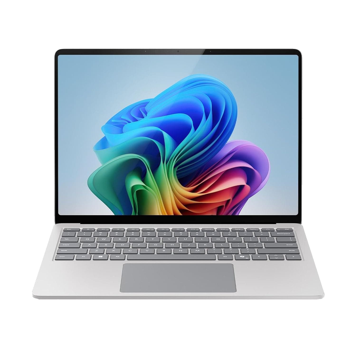 Microsoft Surface Laptop (7th Edition) 2024 | Copilot+ PC | 13.8" Touchscreen Laptop | Snapdragon® X Plus (10 Core) | Windows 11 Home | UK Version (Silver, 256GB SSD + 16GB RAM)