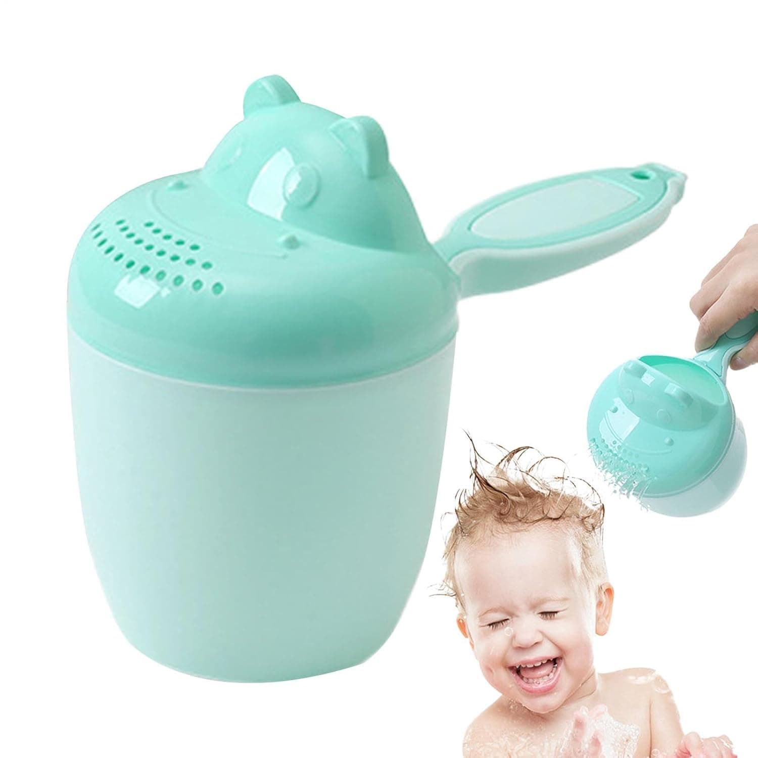 Bath Cup Bath Pour Cup | Thickened Cartoon Pourer for Hair Washing Kids Bathtub Girl Boy Head Shower Cleaning Gardening
