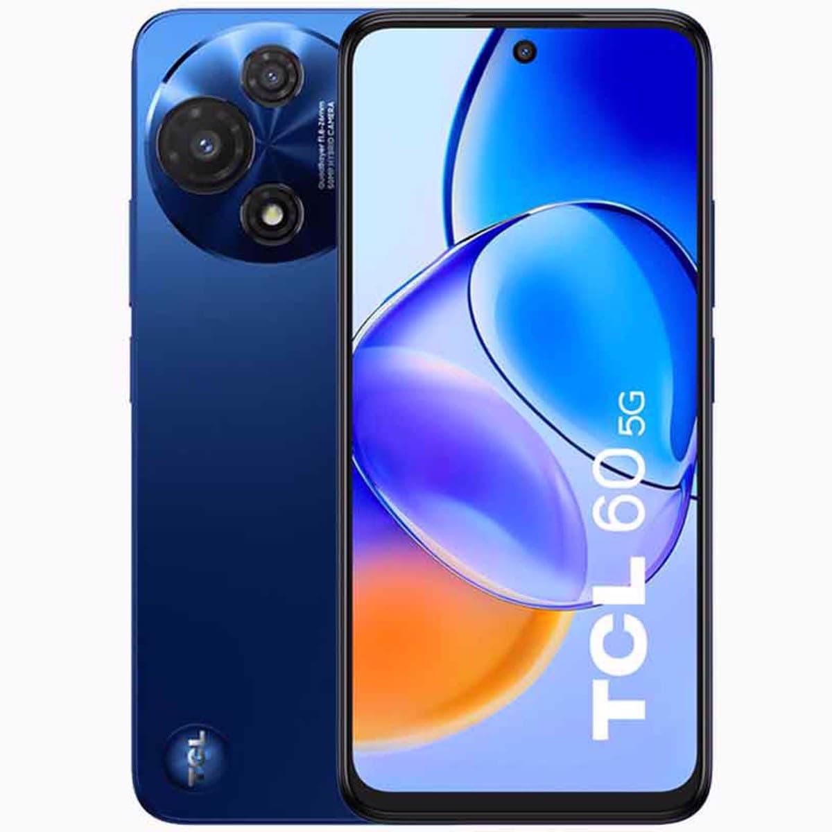 TCL 60 DUAL-SIM 256GB ROM + 6GB RAM (GSM Only | No CDMA) Factory Unlocked 5G Smartphone (Midnight Blue) - International Version