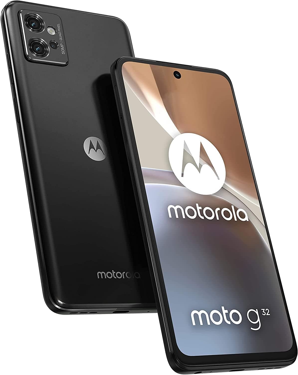 Motorola Moto G32 Dual-Sim 128GB ROM + 4GB RAM GSM only | No CDMA Factory Unlocked 4G/LTE Smartphone Mineral Grey - International Version