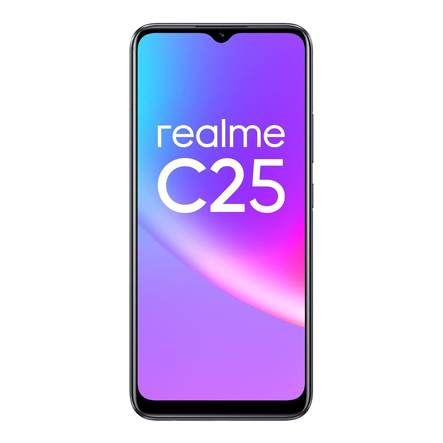 Realme C25s Dual-SIM 64GB ROM + 4GB RAM (GSM only | No CDMA) Factory Unlocked 4G/LTE Smartphone (Water Gray) - International Version