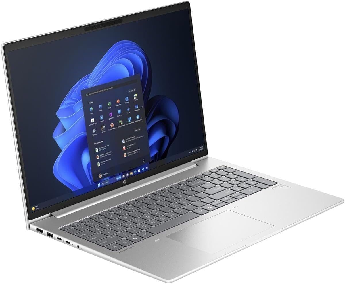 𝖧𝖯 ProBook 460 G11 (Replace 450) AI Capable Business Laptop, 16" FHD+ (1920x1200), Intel Core Ultra 7 155U (beats i7-1355U), 32GB DDR5, 1TB SSD, FP Reader, FHD Cam, Ethernet, Copilot Windows 11 Pro