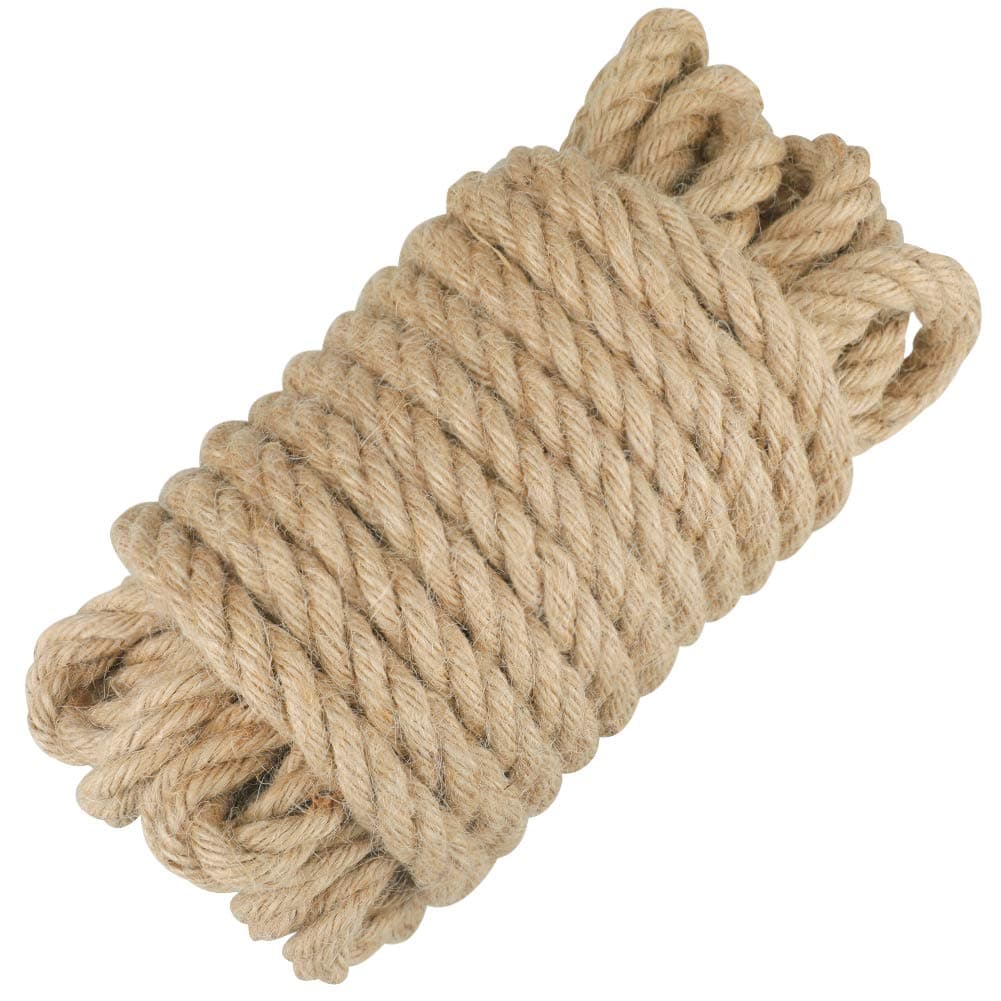 12mm 5yards Jute Twine Long Twine String for Crafts Gift Wrapping Packing Gardening Wedding Decor