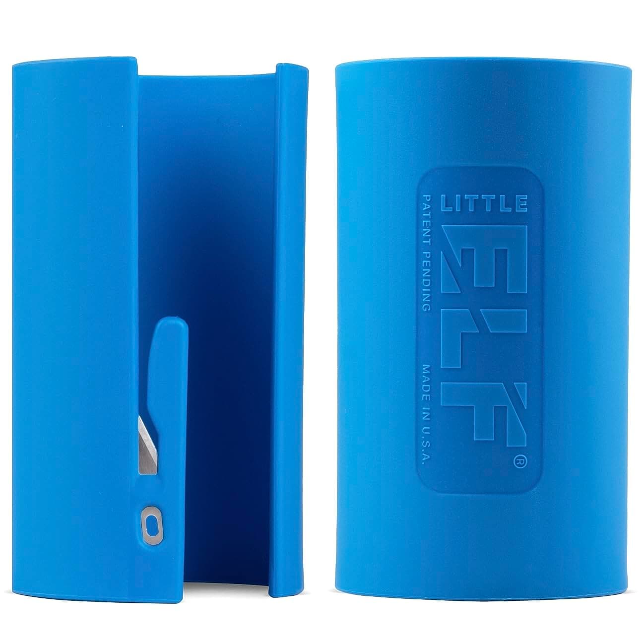 Little ELF 2-Pack Blue Birthday Gift Wrap Cutter | As Seen on Shark Tank | Birthday, Graduation, Baby Shower