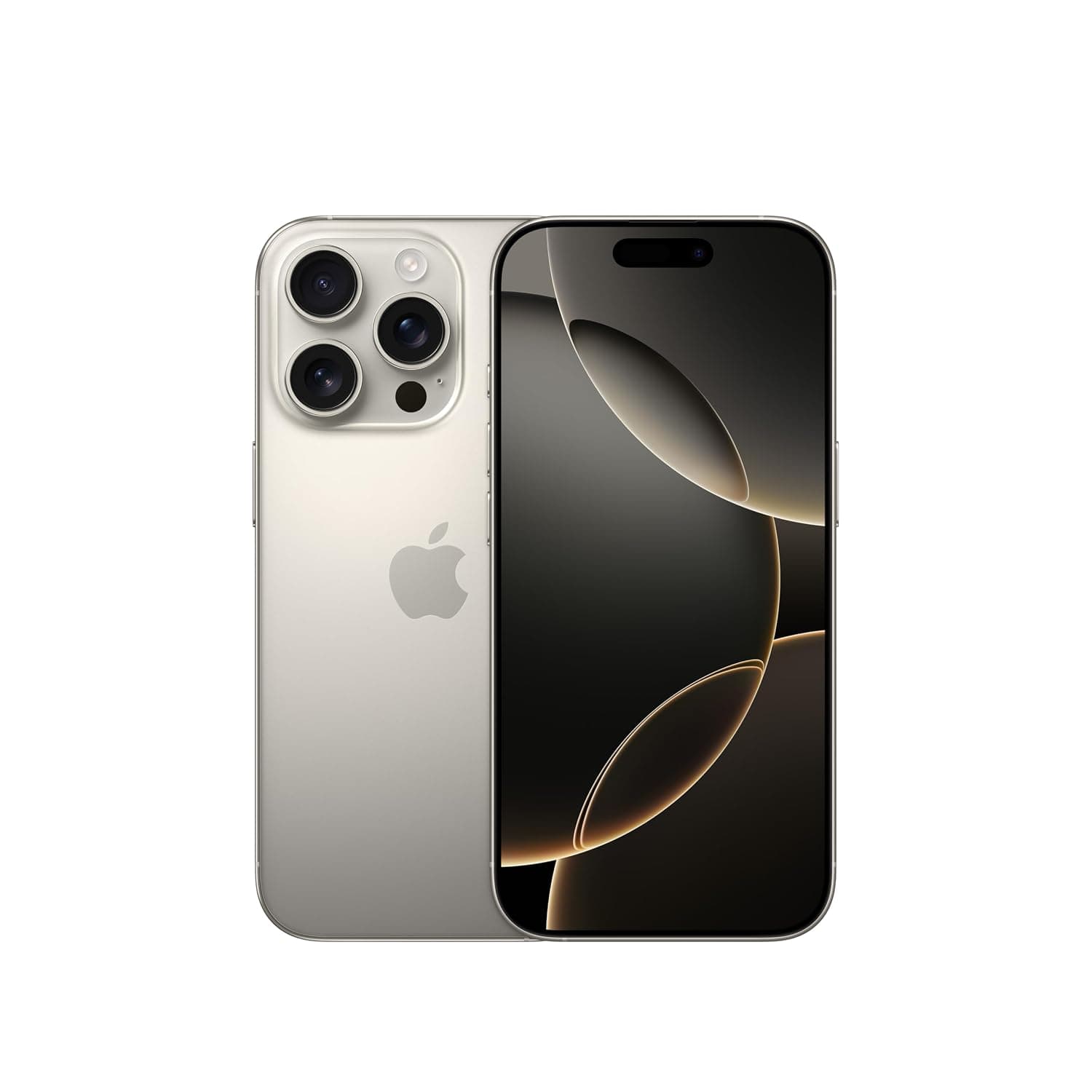 Apple iPhone 16 Pro (128 GB) - Natural Titanium (Renewed)