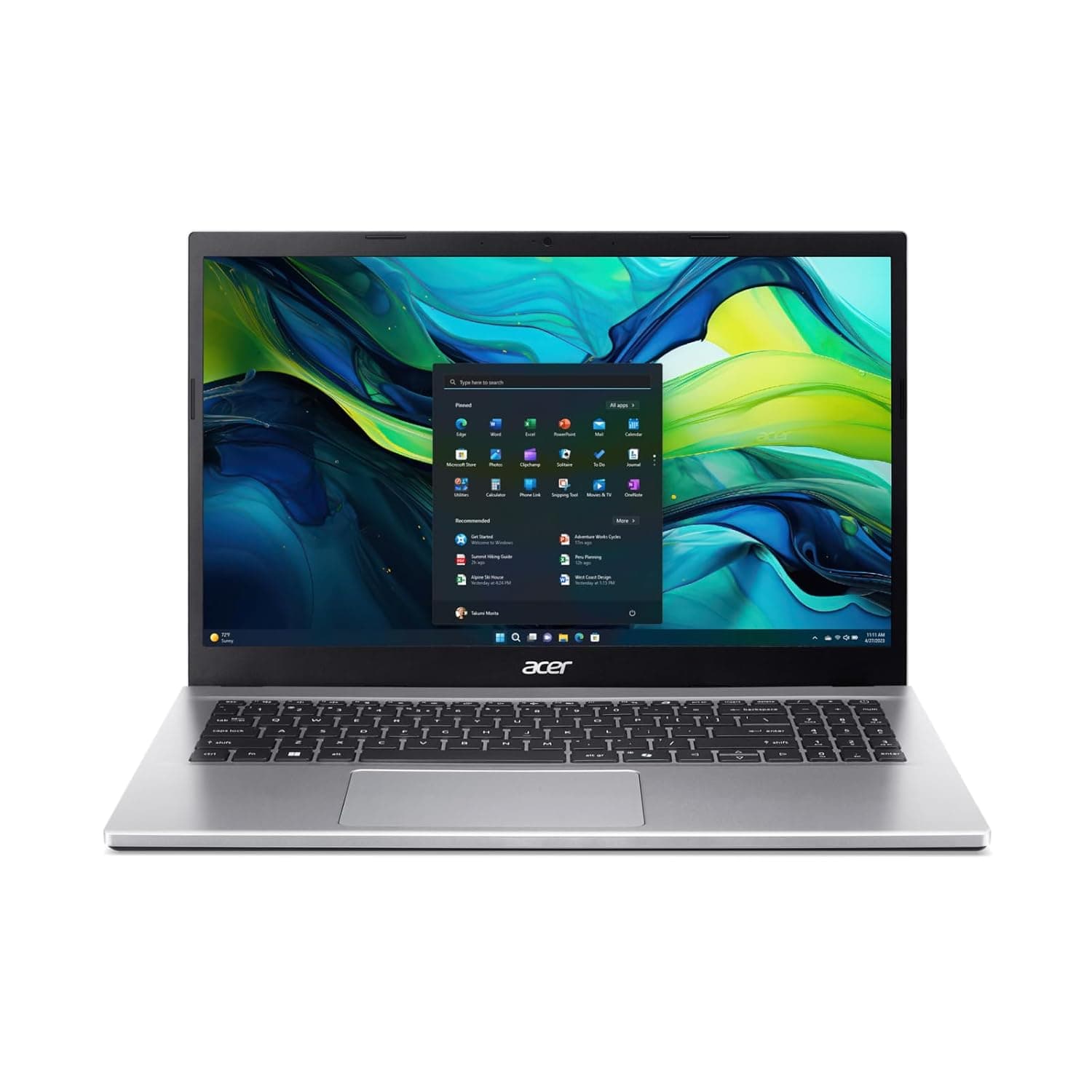acer Aspire Go 15 AG15 – 42P-R81L Laptop, Laptop, Processor, AMD Ryzen 7 5825U, RAM 32GB DDR4, 1024GB PCIe NVMe SSD, Display, 15.6" FHD, AMD Radeon Graphics, Windows 11 Home