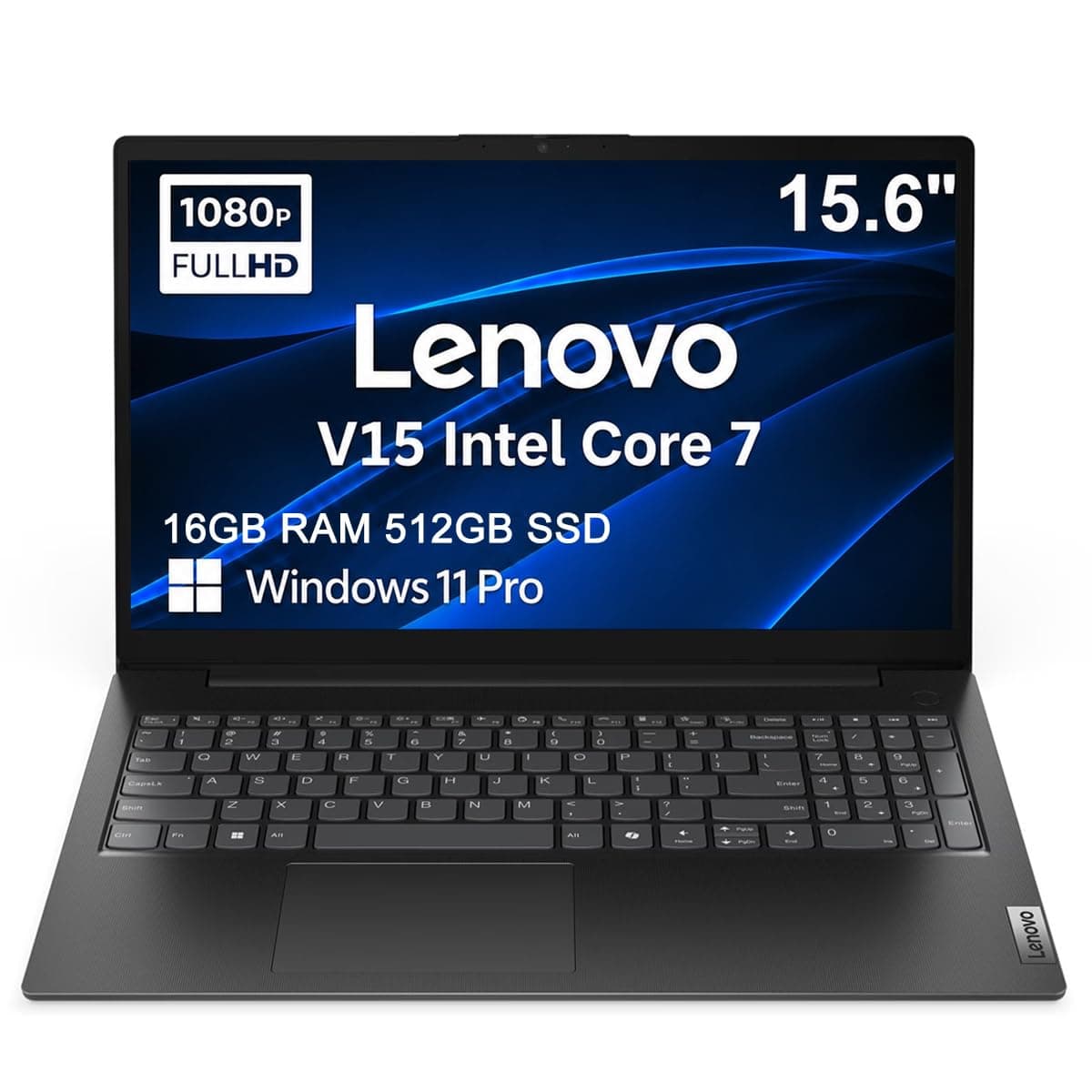 Lenovo ThinkPad E15 15.6" FHD (1920x1080) IPS Ryzen 5-4500U 16GB DDR4 RAM, 512GB PCIe SSD Business Laptop (Newest AMD 6-Core (Beat i7-8750H) Type-C, HDMI, Webcam, Windows 10 Pro IST Computers