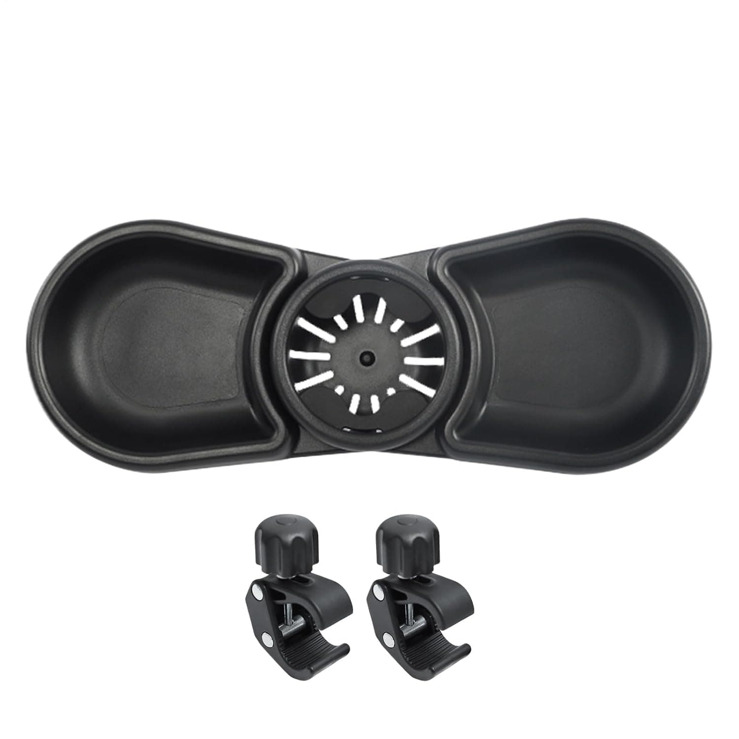 Snack Tray for Stroller Adjustable Stroller Attachment | Outing Equipment for Lawn Poolside Yard City Driveway Reading Garden Pathway