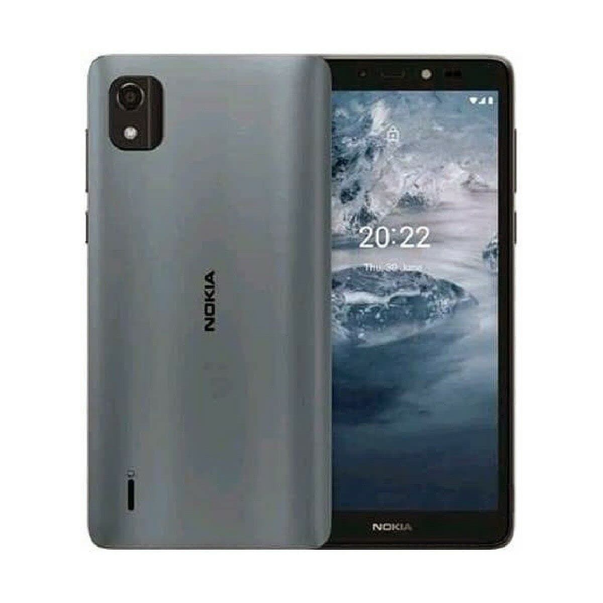 Nokia C2 2nd Edition Dual-SIM 32GB ROM + 2GB RAM (GSM Only | No CDMA) Factory Unlocked 4G/LTE Smartphone (Dark Blue) - International Version