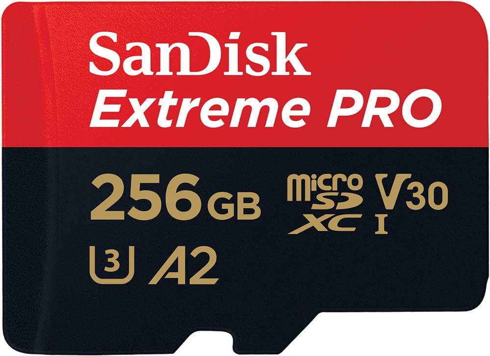 SANDISK - MicroSDXC Extreme Pro 256GB 200MB/s A2 C10 V30 UHS-I/Accessories