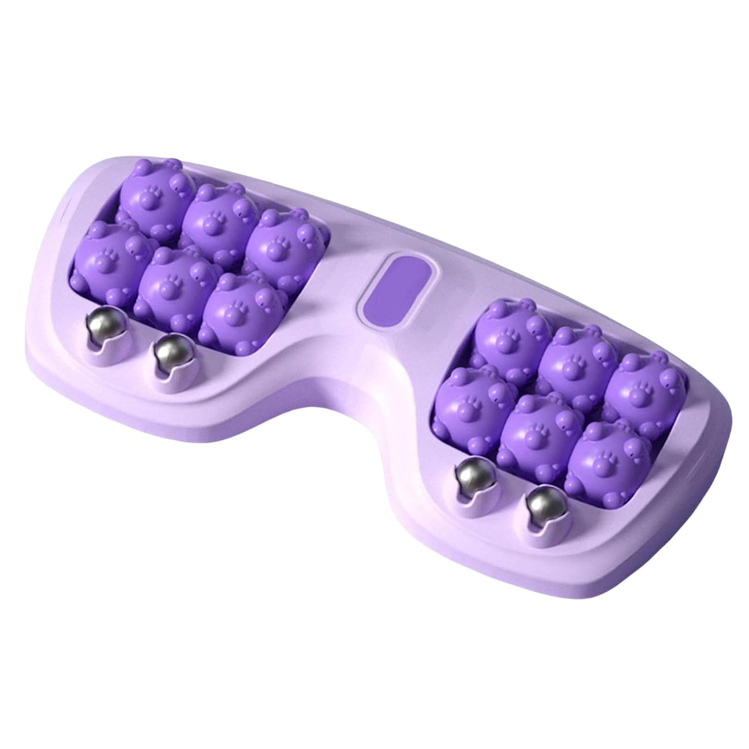 Foot Massage Roller Tool Portable Relaxation Recovery Gym Accessories | Double Foot Relieving Massage Tool Elderly Runners Relaxation Relieving Home Studio Gym Outdoor Bedroom Travel Business Trip