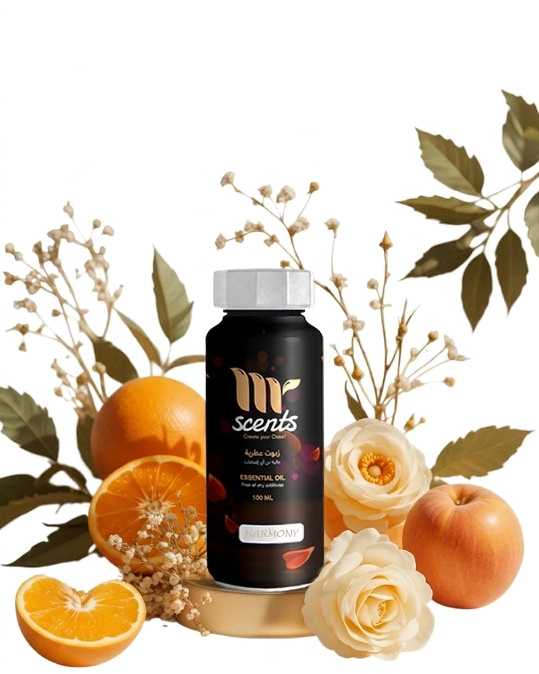 Premium Fragrance Collection Premium Spanish Essential Oil for Diffusers - Suitable for Home & Office Fragrance Appliances - Citrus & Oud Notes