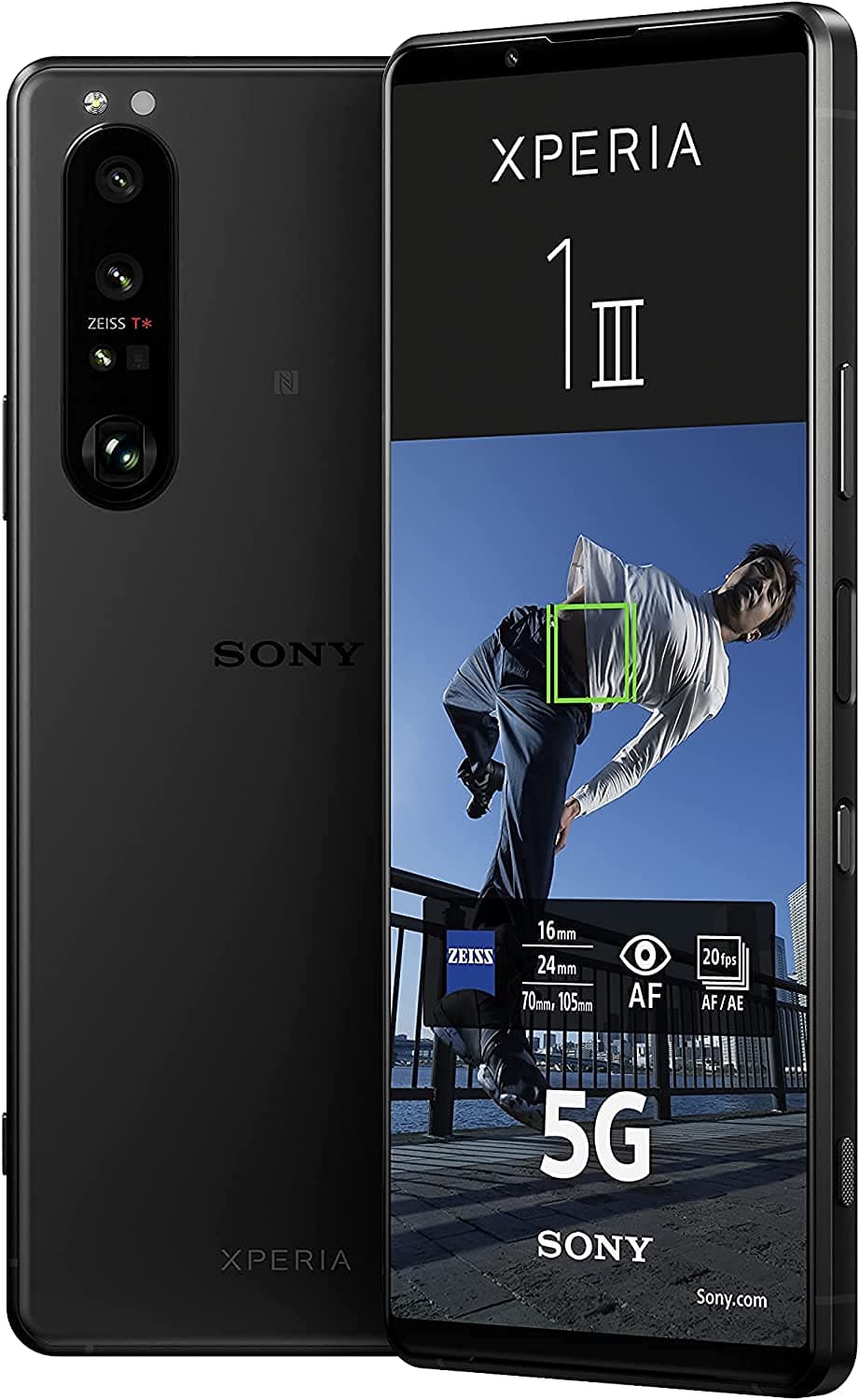 Sony Xperia 1 III - 6.5 Inch 21:9 Cinema Wide™ 4K HDR OLED display - 120Hz Refresh rate - Four lens options - Android 11 - SIM free - 12GB RAM - 512GB Storage - Dual SIM hybrid* - Frosted Black