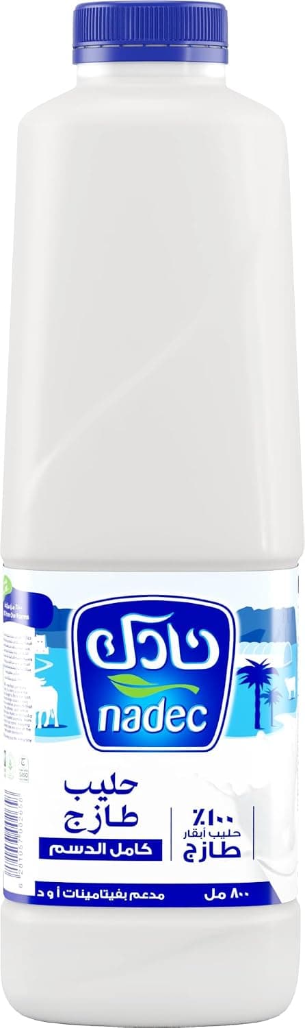 Nadec Full Fat Fresh Milk 800 ml