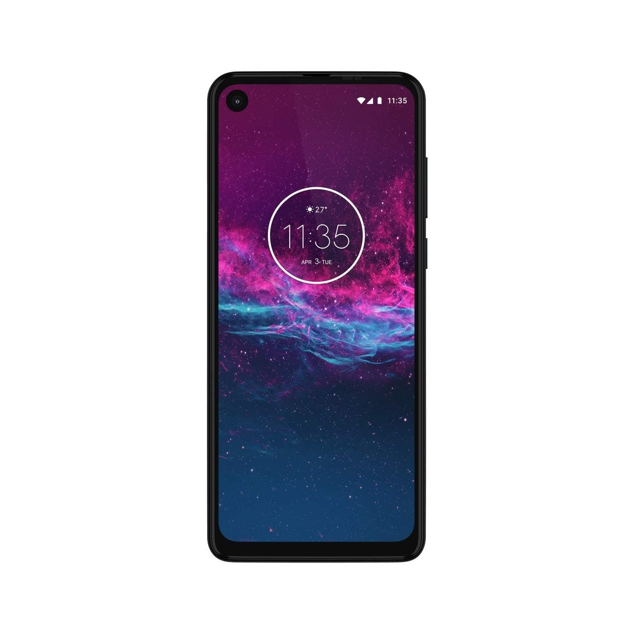 Motorola One Action Dual SIM - 128GB, 4GB RAM, 4G LTE, Blue