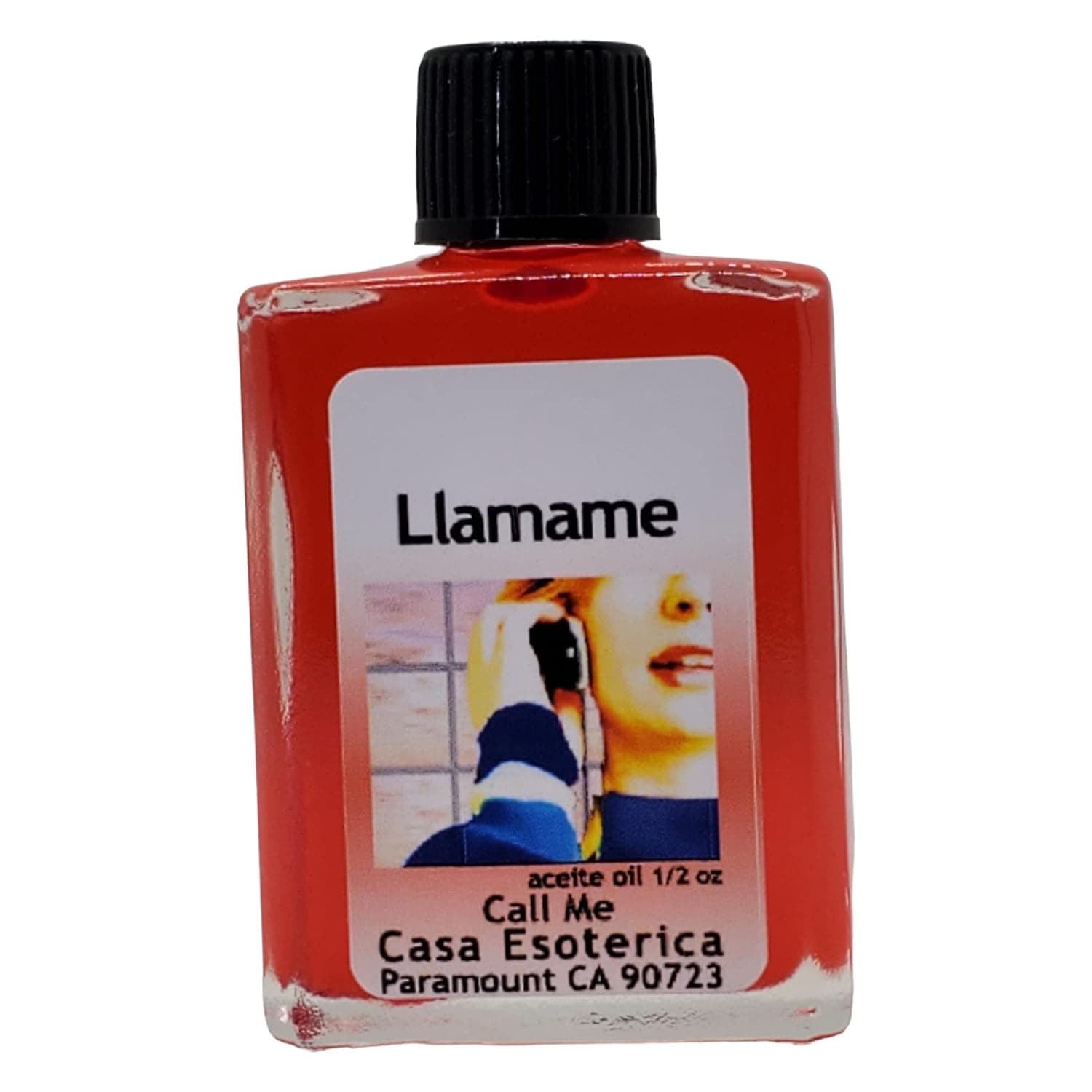 Spiritual Anointing Oil -(Llamame Aceite) Call Me Oil - Communication & Reconciliation Spell - for kindling Relationships-0.5 FL OZ (1PACK)