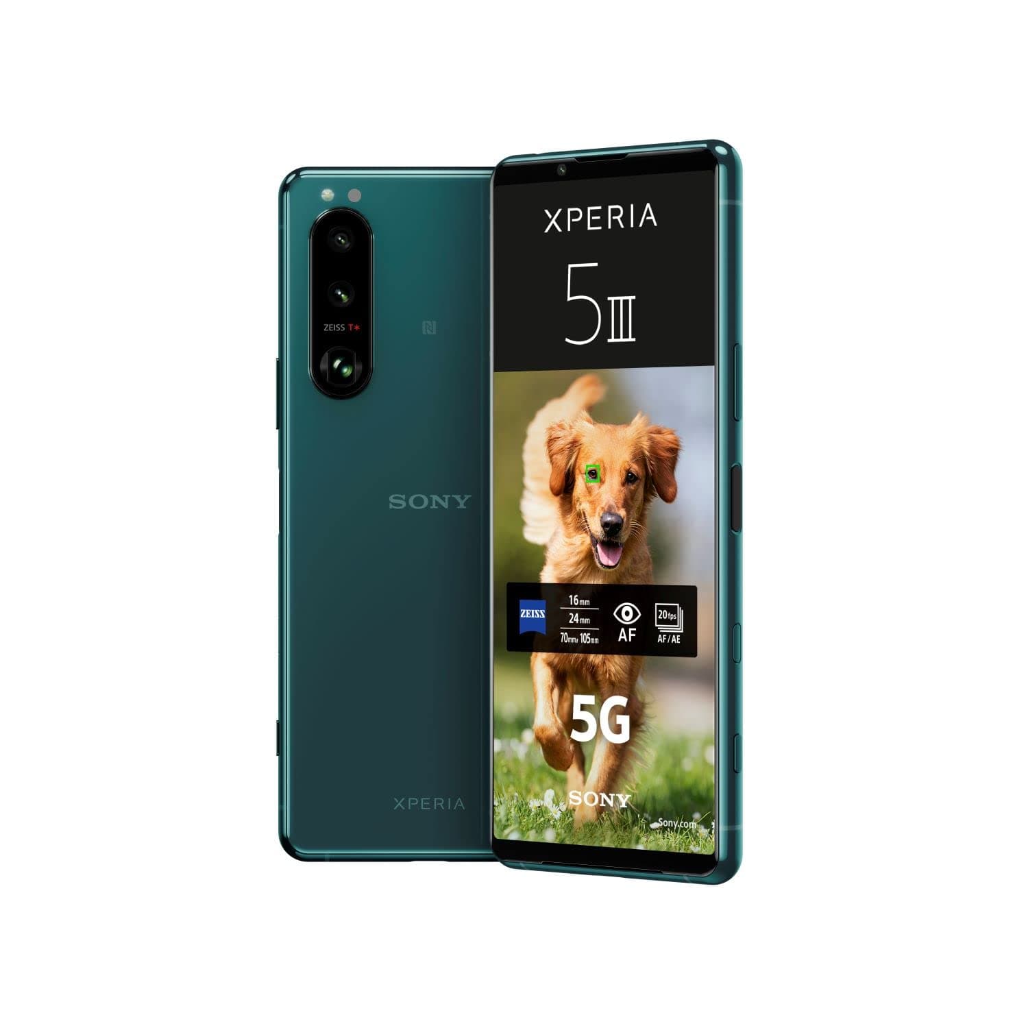 Sony Xperia 5 III Dual-SIM 128GB ROM + 8GB RAM (GSM Only | No CDMA) Factory Unlocked 5G/LTE Smartphone (Green) - International Version