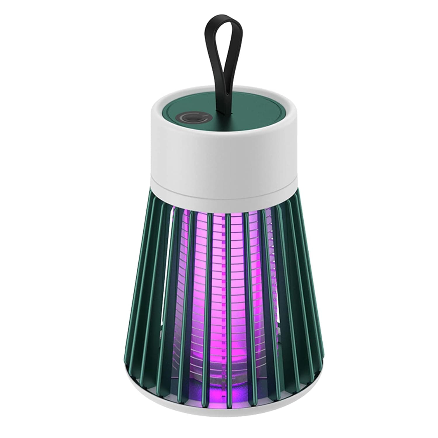 Fawoonu BG-002 Electronic Bug Zapper Household Portable Mosquito Lamp Insect Trap with LED-UV 368nm for Flys Pests Gnats 2000mAh Mosquito Light with Button
