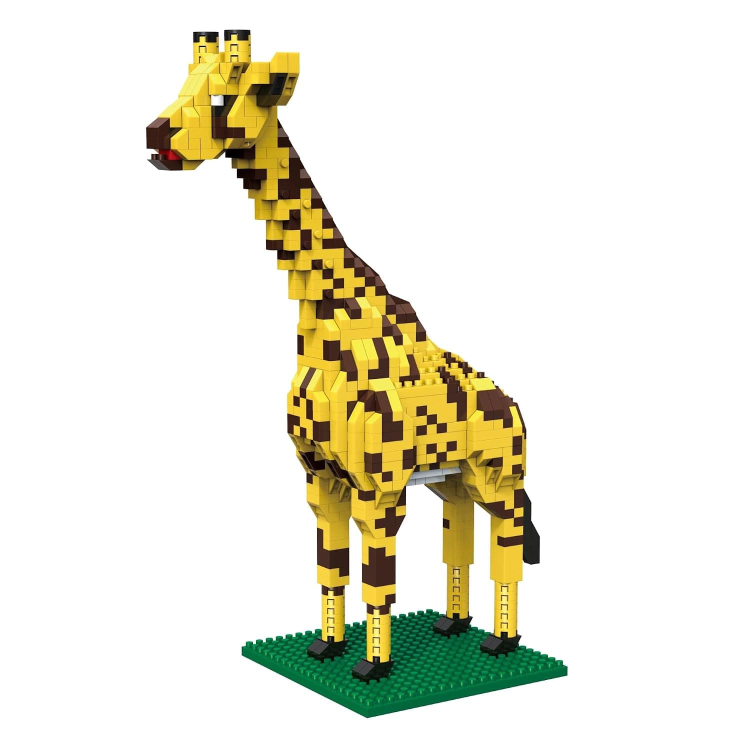920+ Pieces Giraffe Micro Building Blocks - 3D Wildlife Model (21.1 cm High), Sophisticated STEM Construction Toy, Aesthetic Room Decoration, Professional DIY Gift, Animal Series