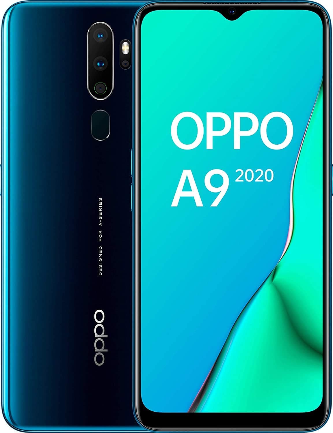 OPPO A9 (2020) CPH1941 Dual-SIM 128GB ROM + 4GB RAM (GSM Only | No CDMA) Factory Unlocked 4G/LTE Smartphone (Dark Green Gradient) - International Version