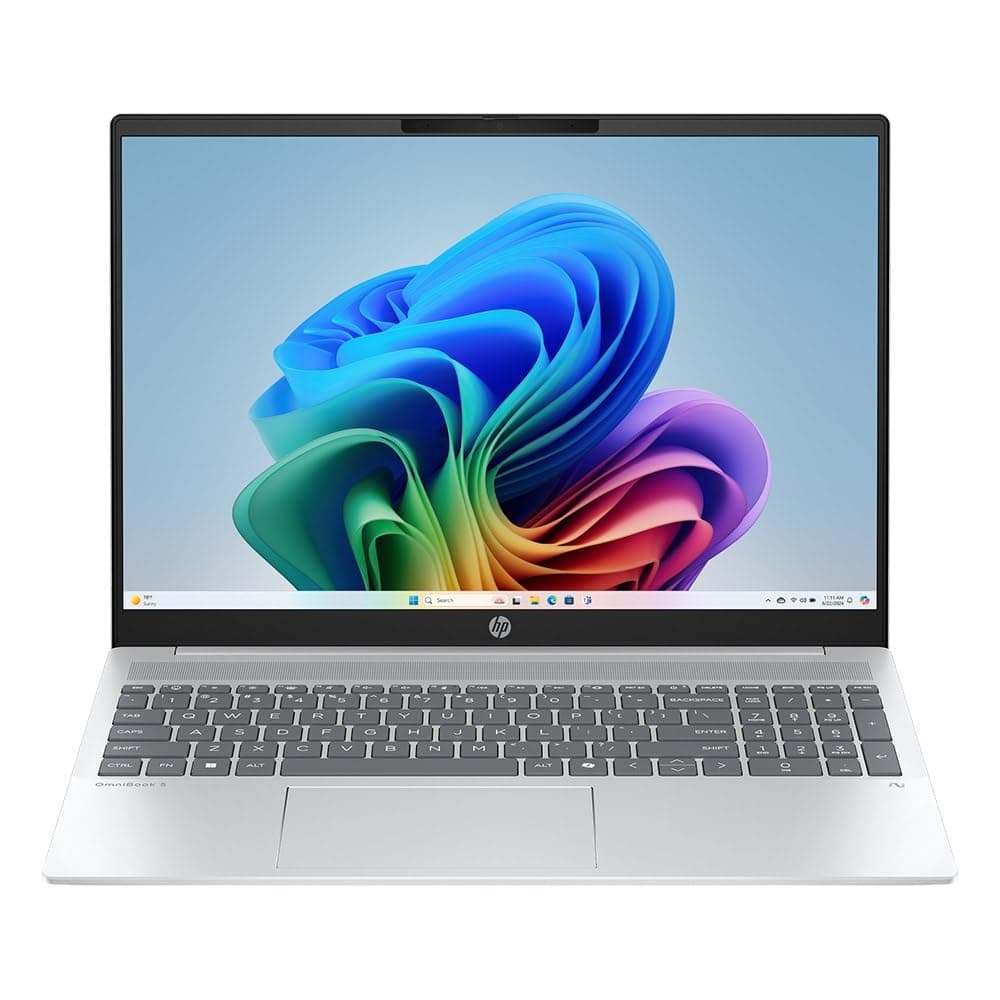 HP Omnibook 5 16" AI Laptop - AMD Ryzen AI 7 350 - Copilot+ PC - 2K (1920 x 1200) Touchscreen - 16GB Memory - 1TB SSD - Windows 11 Home