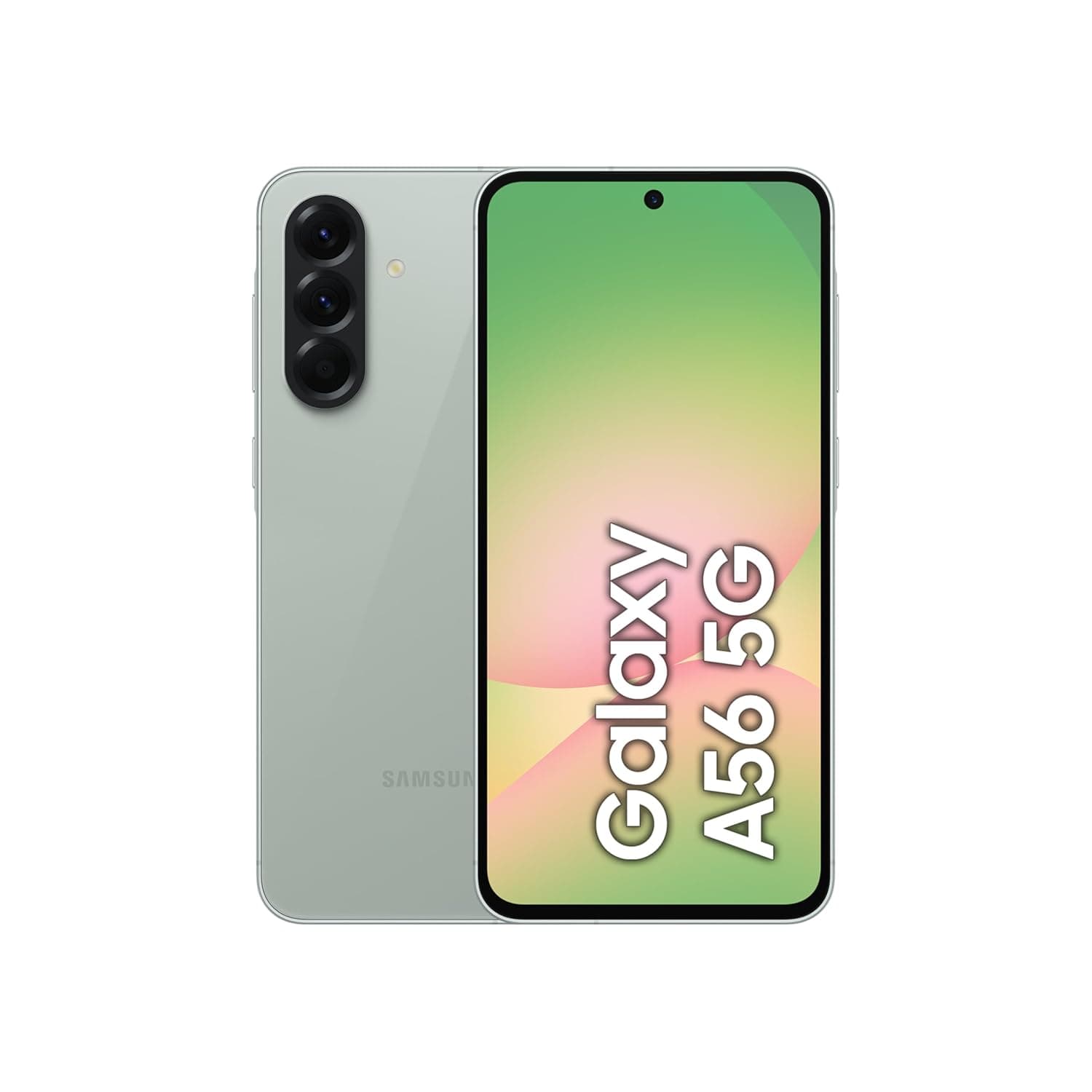 Samsung Galaxy A56 5G, Android Smartphone, 256GB Storage, 12GB RAM, Awesome Olive, 6x OS Upgrades, Large Display, Long Battery Life (KSA Version)