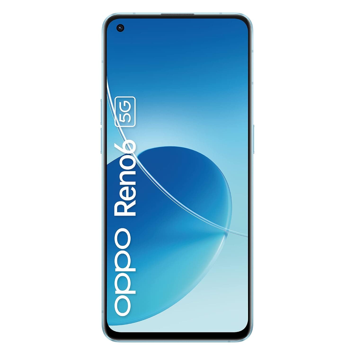 Oppo Reno6 Dual-Sim 128GB ROM + 8GB RAM (GSM | CDMA) Factory Unlocked 5G SmartPhone (Blue) - International Version