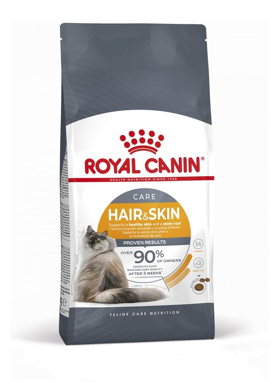 Royal Canin Fcn Hair & Skin 2 Kg Feline Breed Nutrition Cat Food