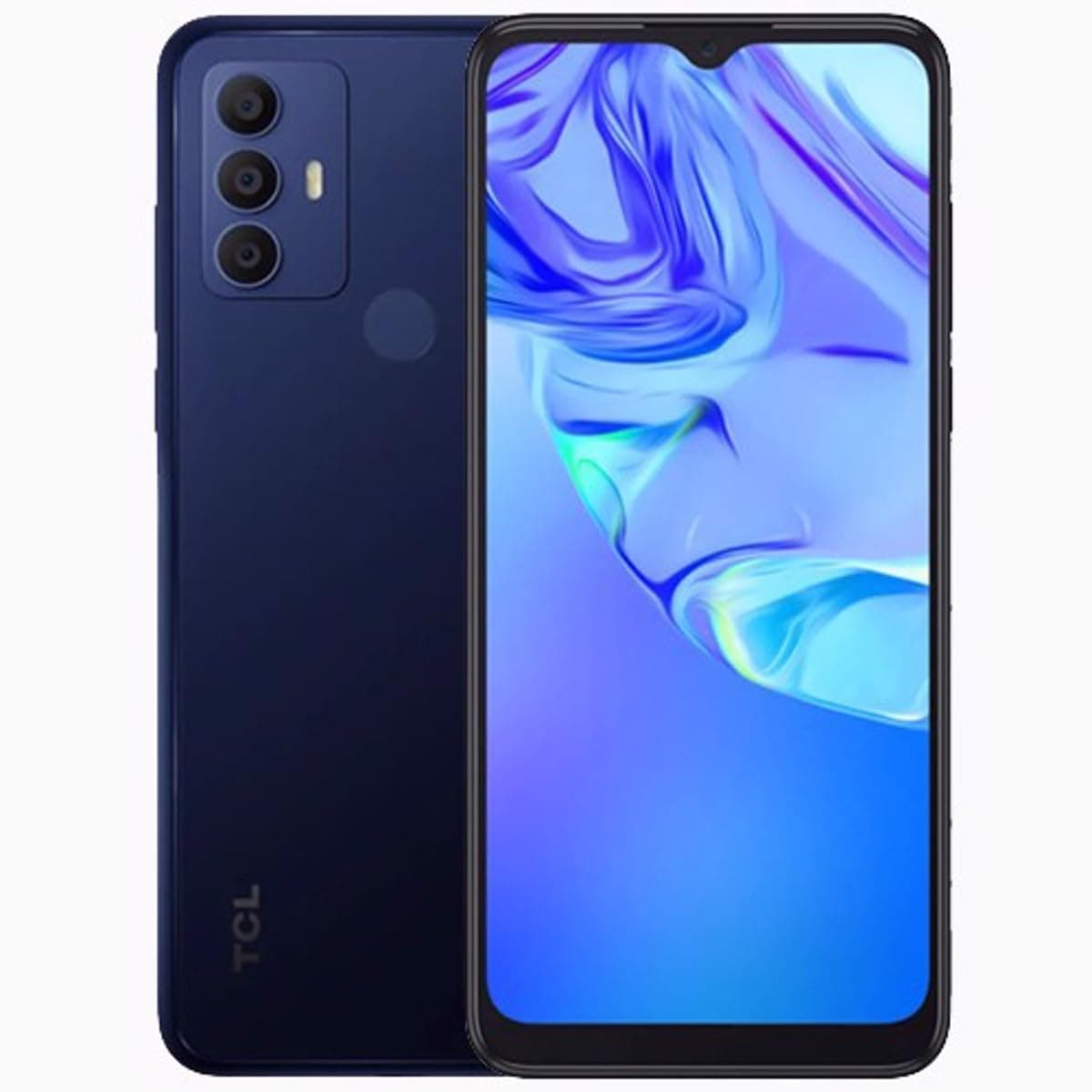 TCL 305 DUAL-SIM 32GB ROM + 2GB RAM (GSM Only | No CDMA) Factory Unlocked 4G/LTE Smartphone (Atlantic Blue) - International Version