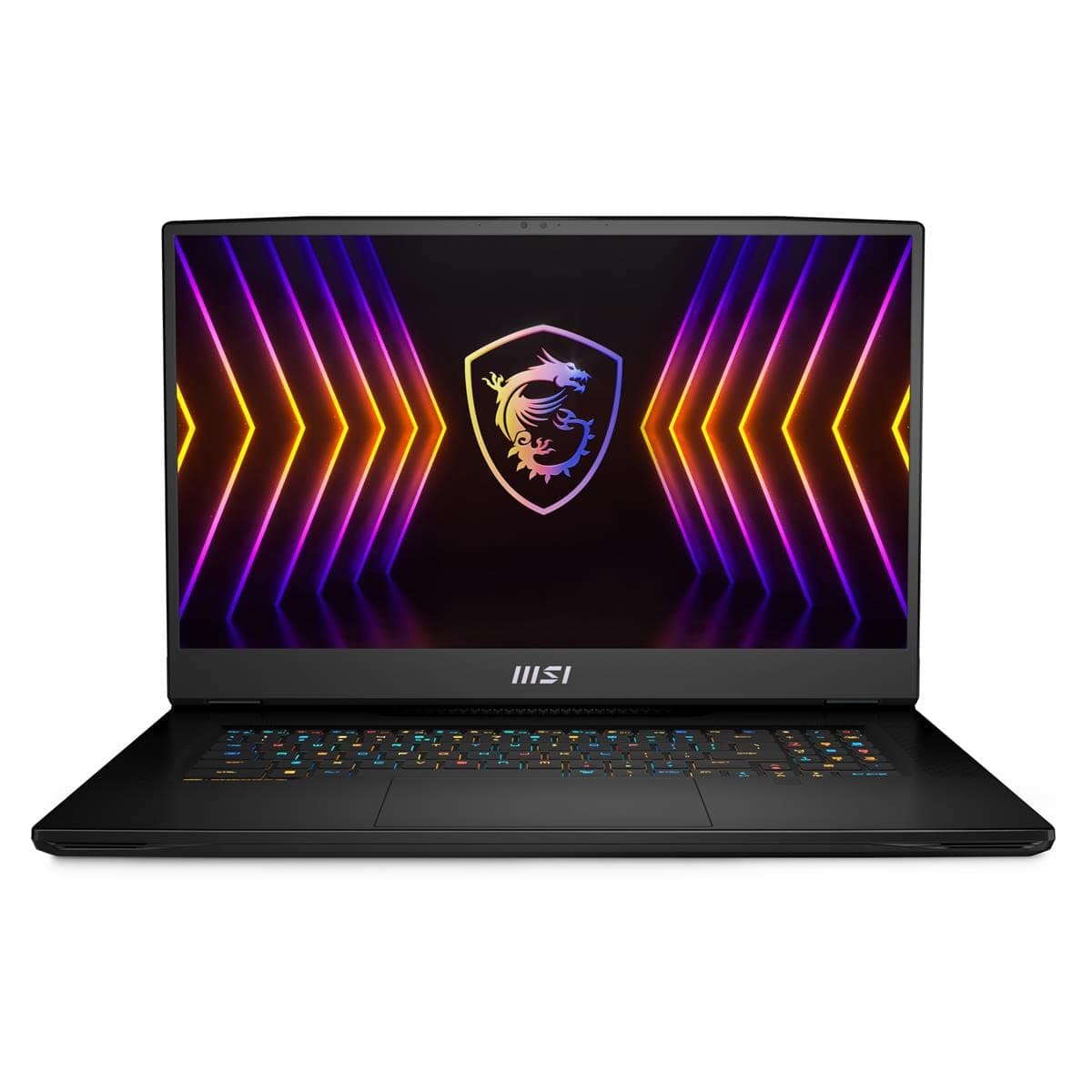 MSI Titan GT77 17.3" UHD 120Hz Gaming Laptop: Intel Core i7-12800HX RTX 3070 Ti 32GB DDR5 1TB NVMe SSD, Thunderbolt 4, USB-Type C, Cooler Boost Titan, Win11 Pro: Core Black 12UGS-009, Blue