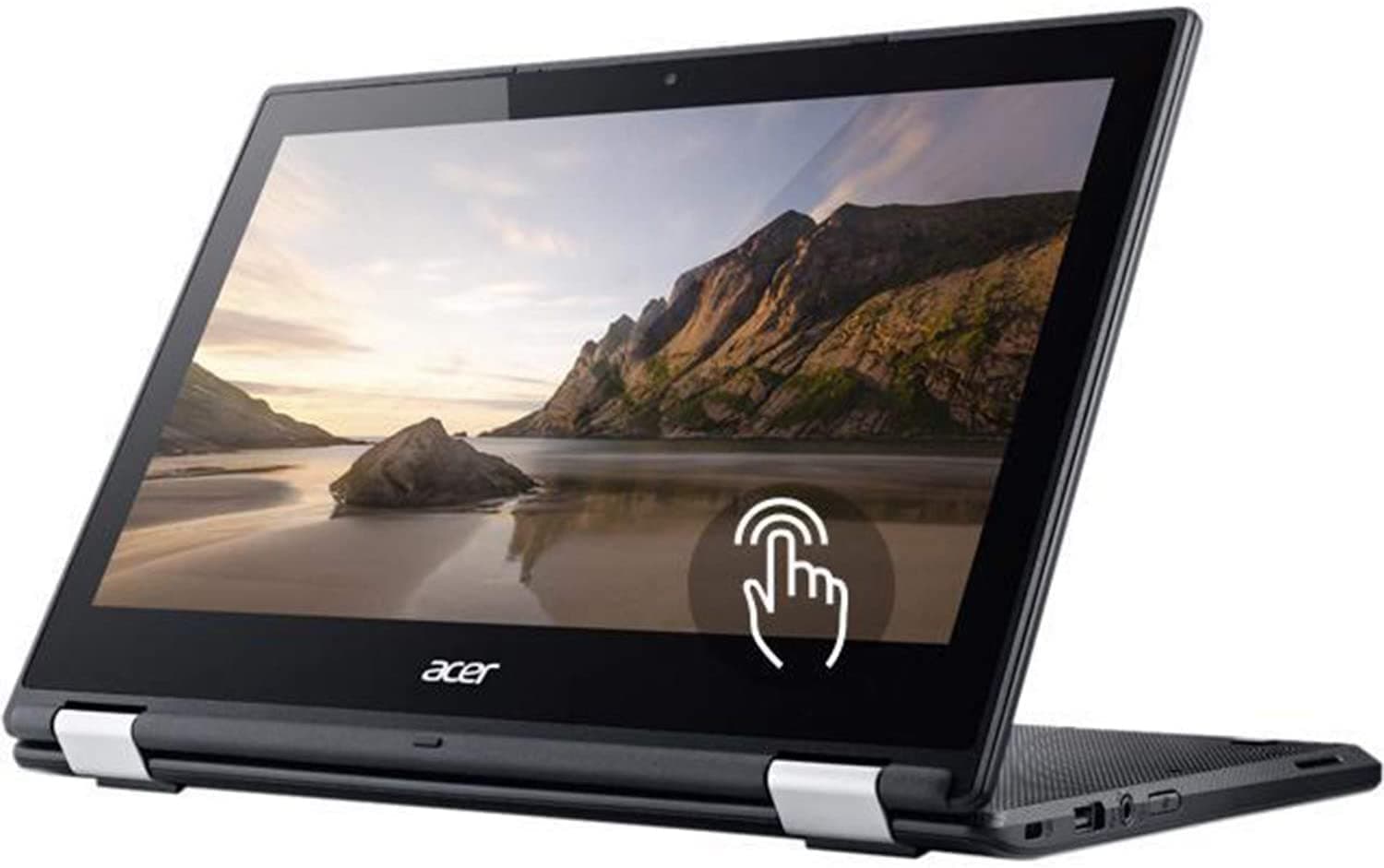 Acer Chromebook R11 Series Laptop, Intel Celeron N Series CPU, 4GB DDR3 RAM, 16GB SATA HDD, 11.6 inch Touchscreen Display, CHROME OS (Renewed) with 15 Days of IT-Sizer Golden Warranty